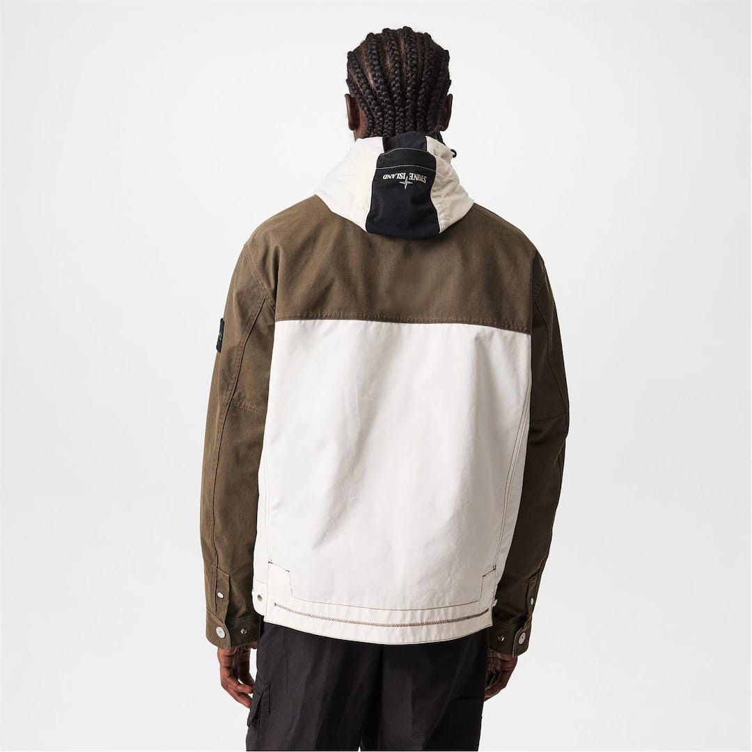 Stone Island o1g2r1mq0526 Military Long Sleeve Field Jacket in Brown Size US XL / EU 56 / 4 - 4 Thumbnail