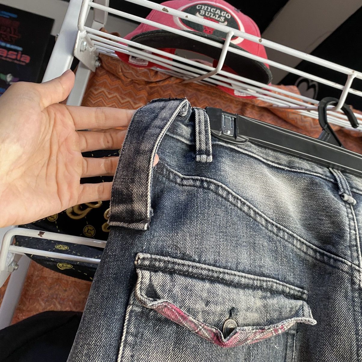 Hysteric Glamour Breathmint Japanese Brand Double Knee Multi-Zip Denim Jeans Size US 33 - 13 Thumbnail