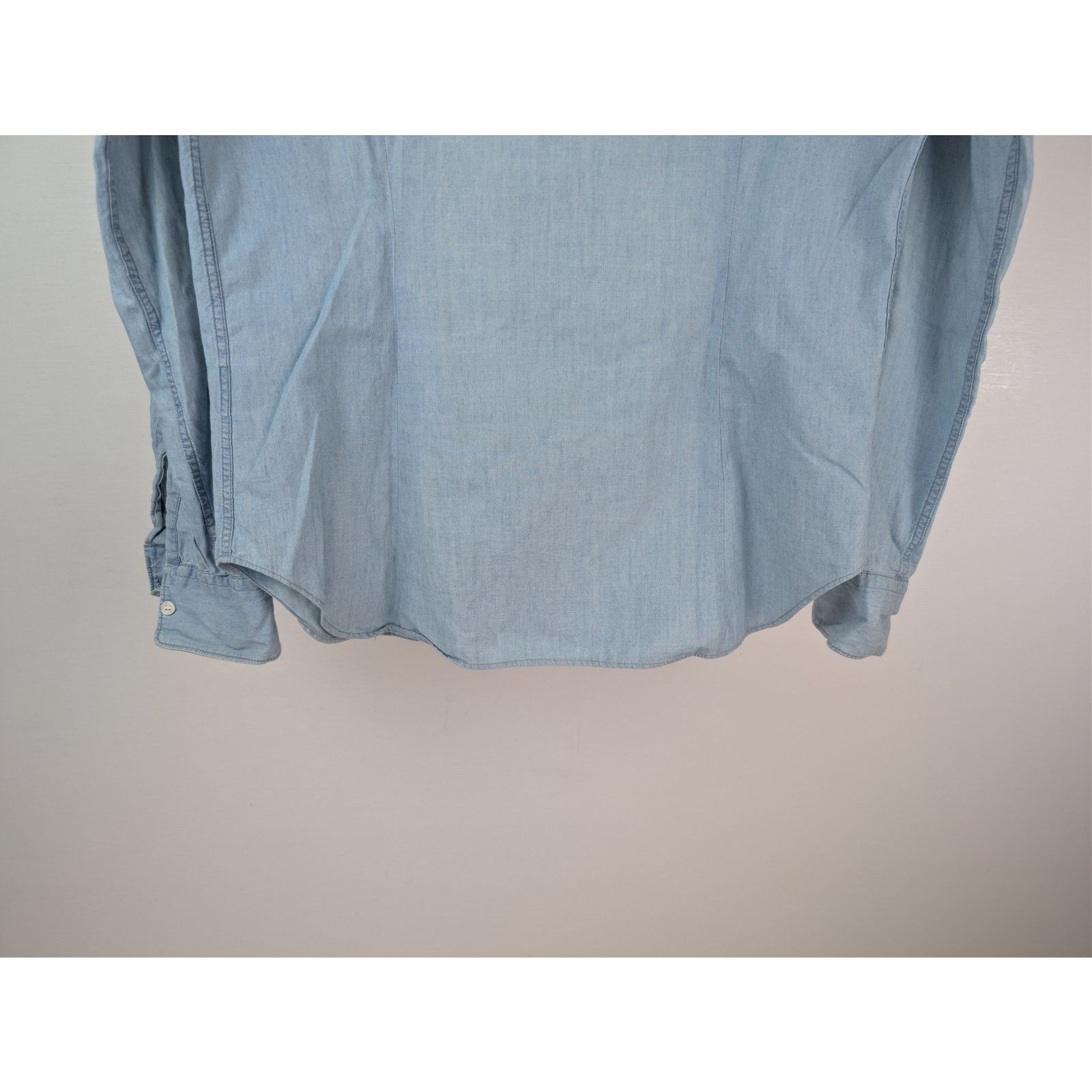 Aspesi o1rshd1 CC20 Casual shirt Sedici Shirt in Light Denim Blue Size US M / EU 48-50 / 2 - 12 Thumbnail
