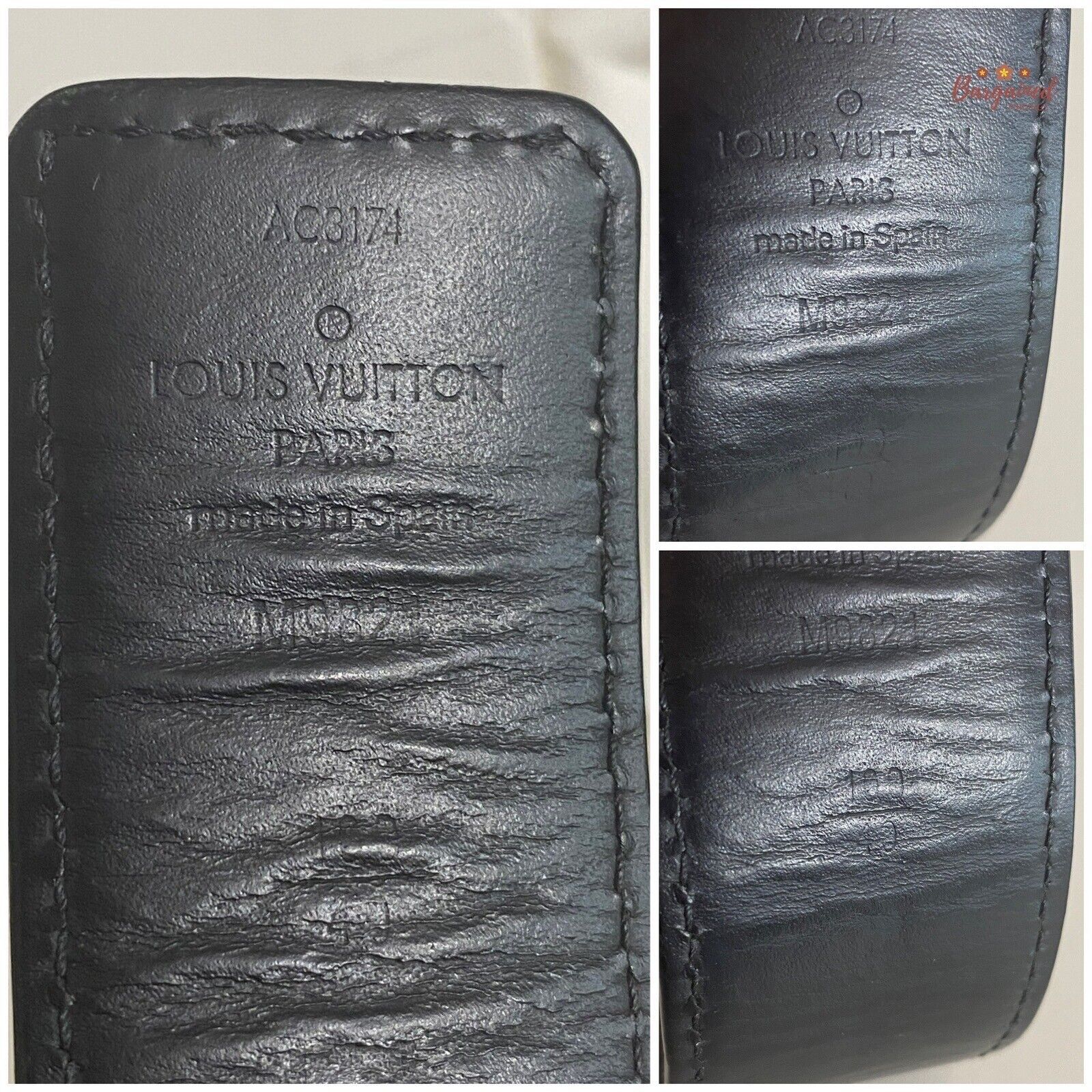 Louis Vuitton Louis Vuitton Monogram Reversible Silver LV Initials Belt Size 36 - 6 Thumbnail