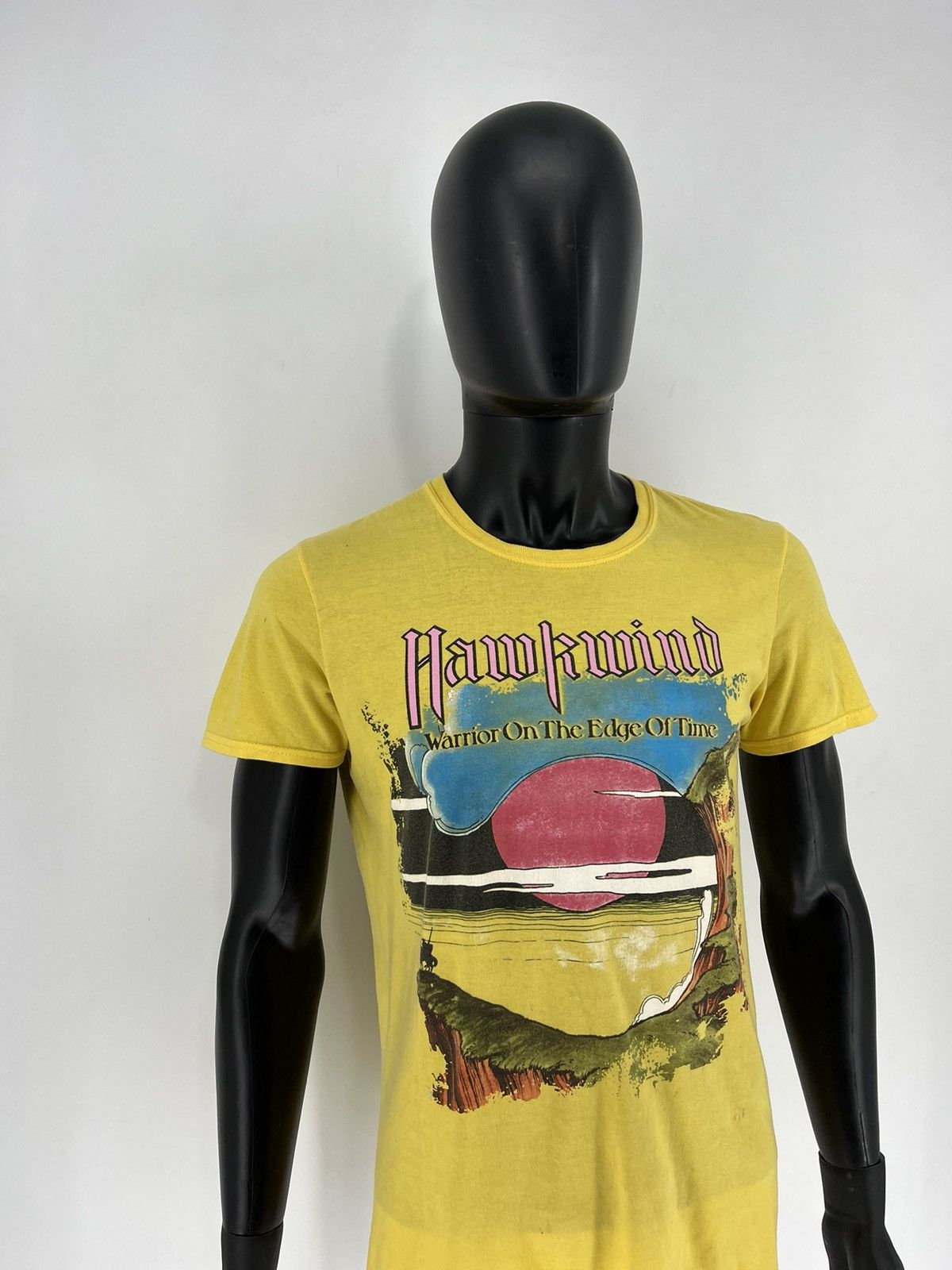 Band Tees Vintage Y2K Hawkwind Warrior ON The Edge Of TIME T-shirt Size US M / EU 48-50 / 2 - 3 Thumbnail