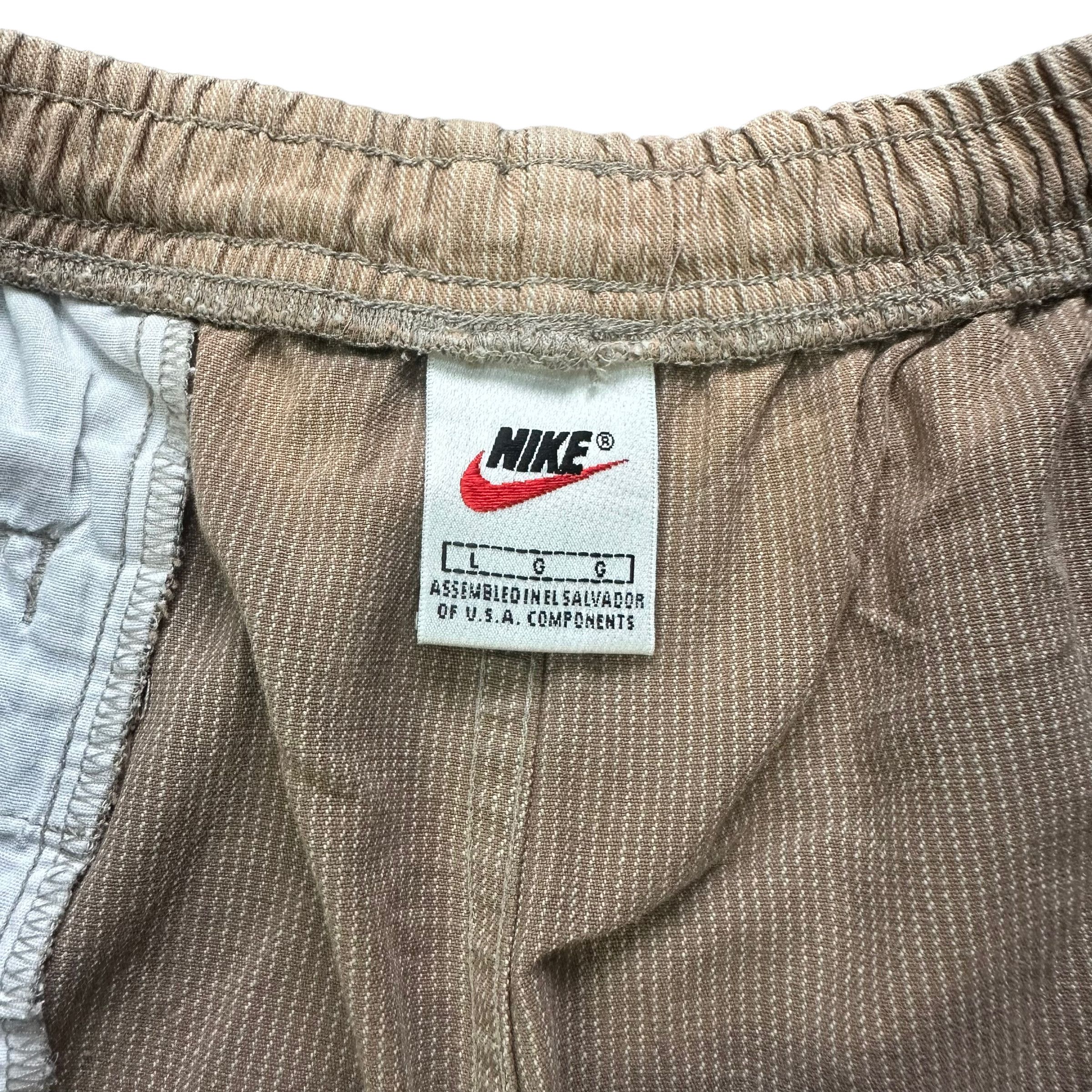 Nike 90's NIKE SILVER TAG EMBROIDERY SWOOSH LOGO SHORTS #8644-018 Size US 34 / EU 50 - 4 Thumbnail