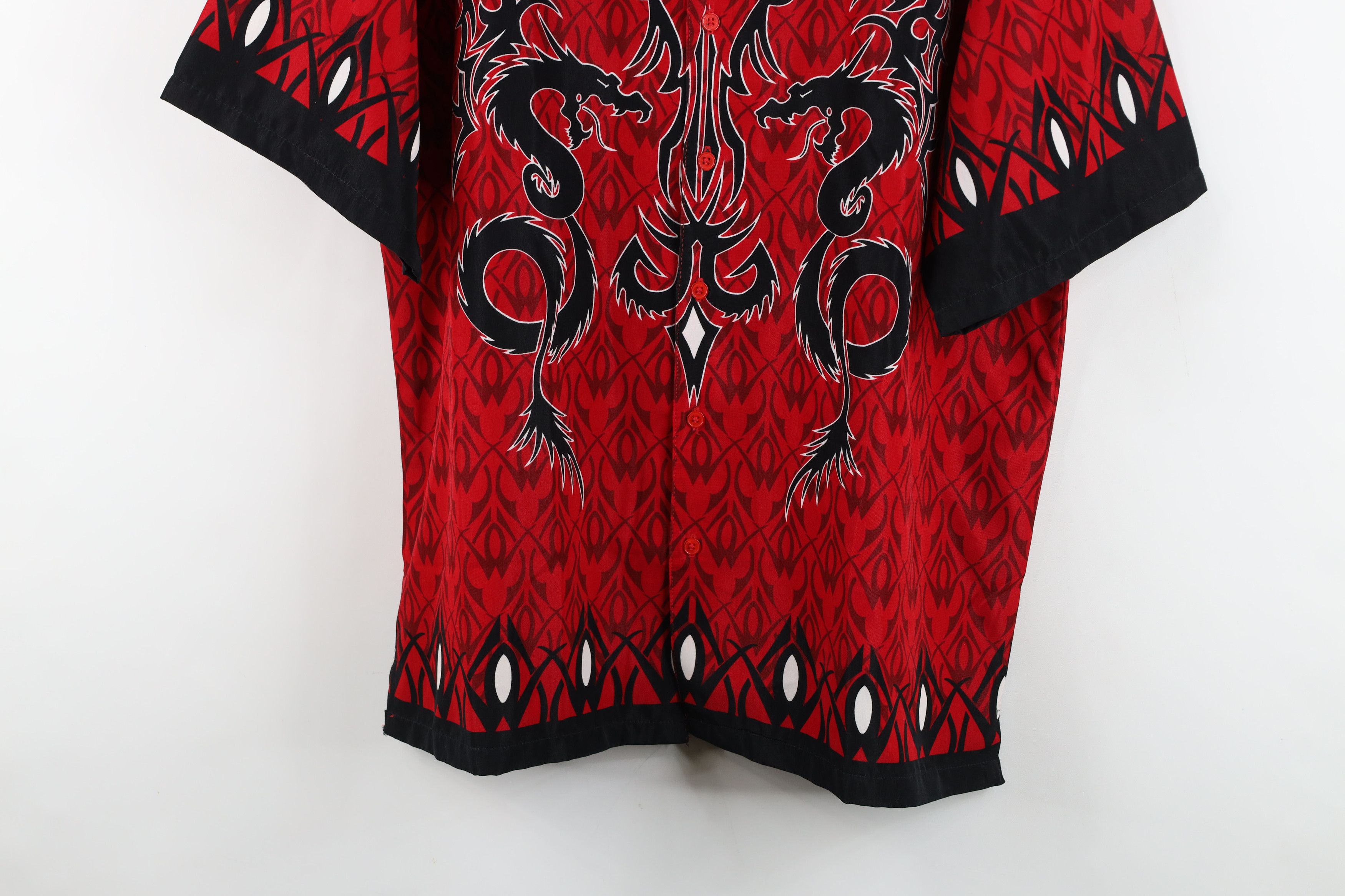 Vintage Vintage 90s Y2K Streetwear Casino Bowling Button Shirt Size US L / EU 52-54 / 3 - 3 Thumbnail
