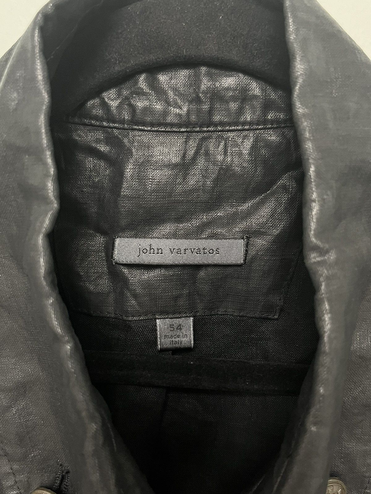 John Varvatos Linen Coat. 54 Size US L / EU 52-54 / 3 - 6 Thumbnail