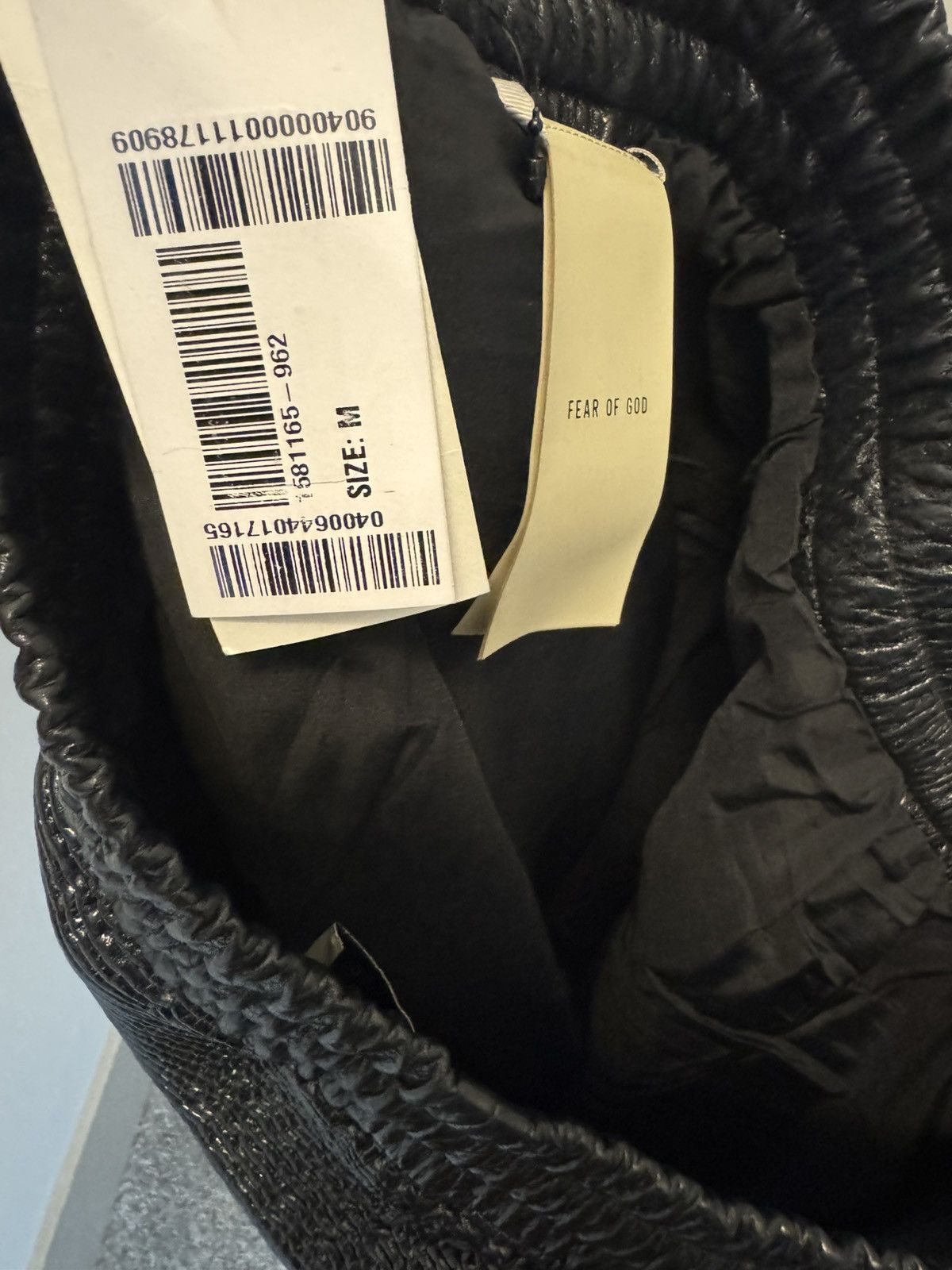 Fear of God Fear of God Leather Moto Trouser Size US 33 - 11 Thumbnail