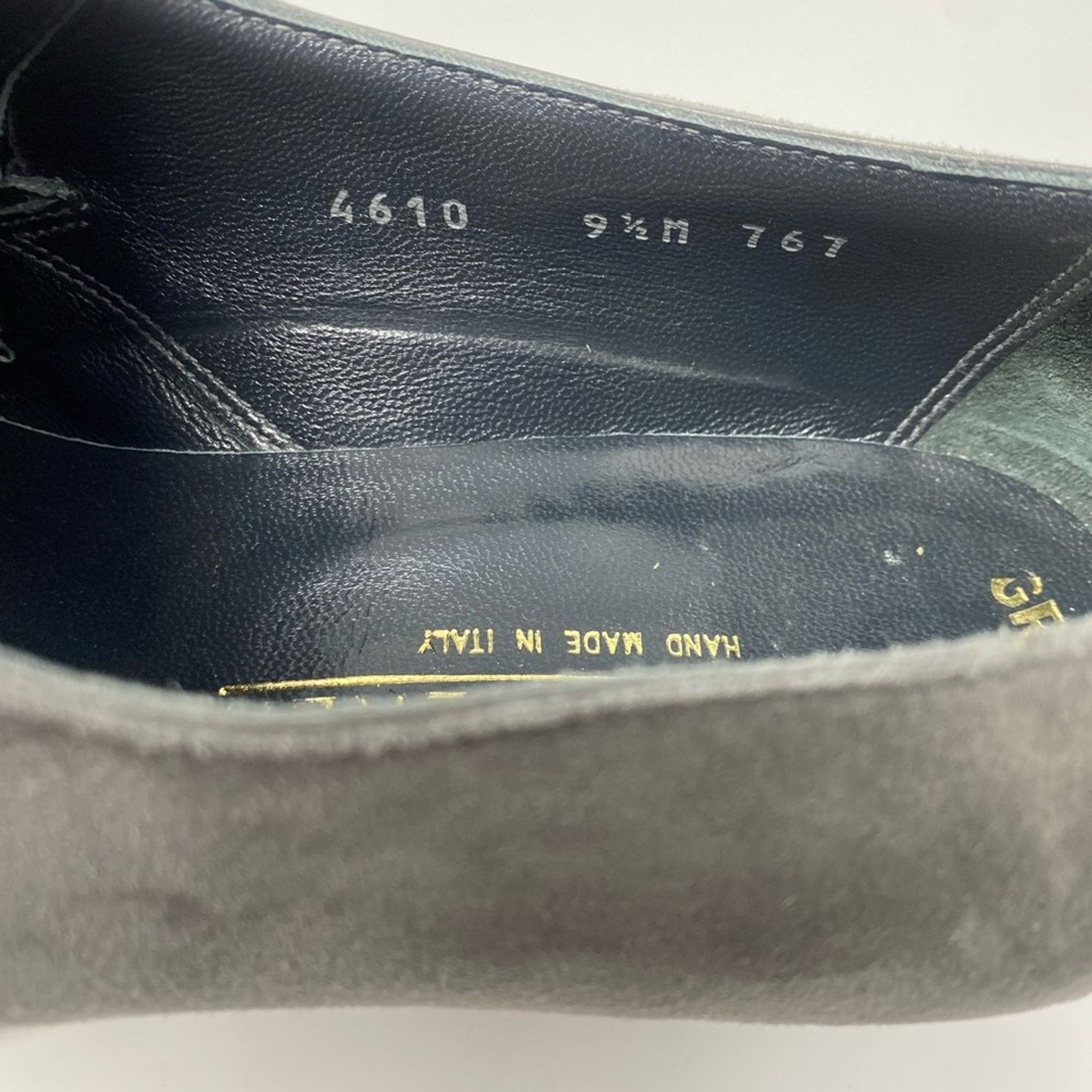 Gravati GRAVATI Arthur Beren Women's 9.5M Grey/Black Suede Oxford Size US 9.5 / IT 39.5 - 7 Thumbnail