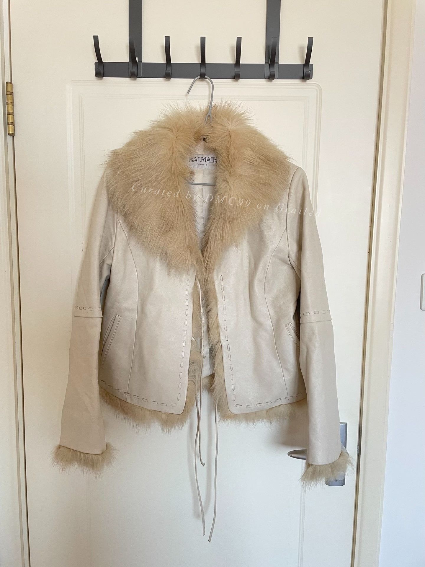 Balmain Balmain Lambskin Leather Jacket Size US M / EU 48-50 / 2 - 1 Thumbnail