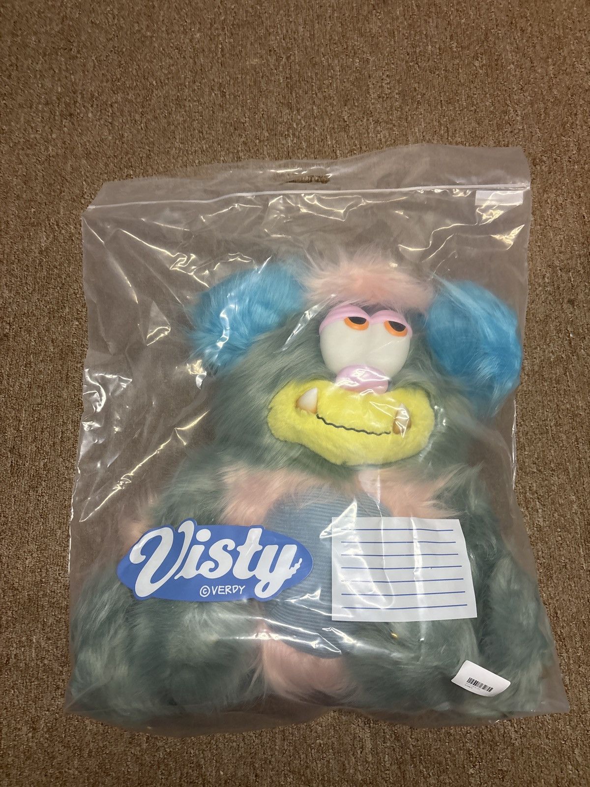 Verdy Verdy - Visty Plush Toy VISTYPLUSHIE-OS Size ONE SIZE - 2 Thumbnail