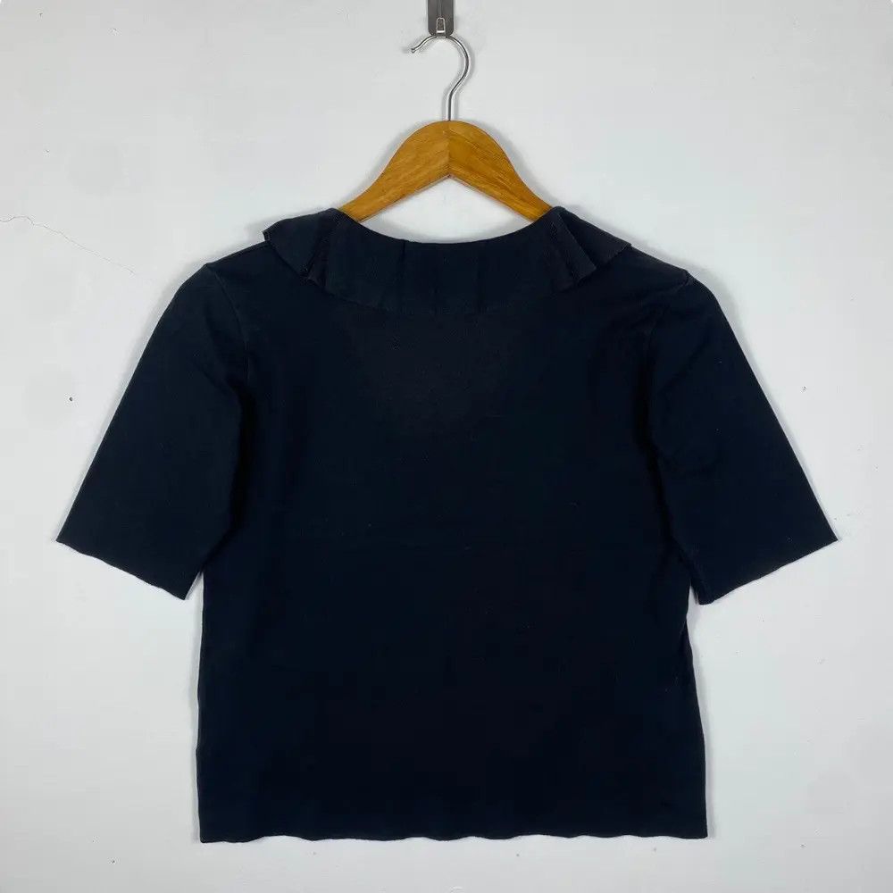 agnes b. Ladies AGNES B. Paris Black Tee Shirt Size 2 Size S / US 4 / IT 40 - 3 Thumbnail