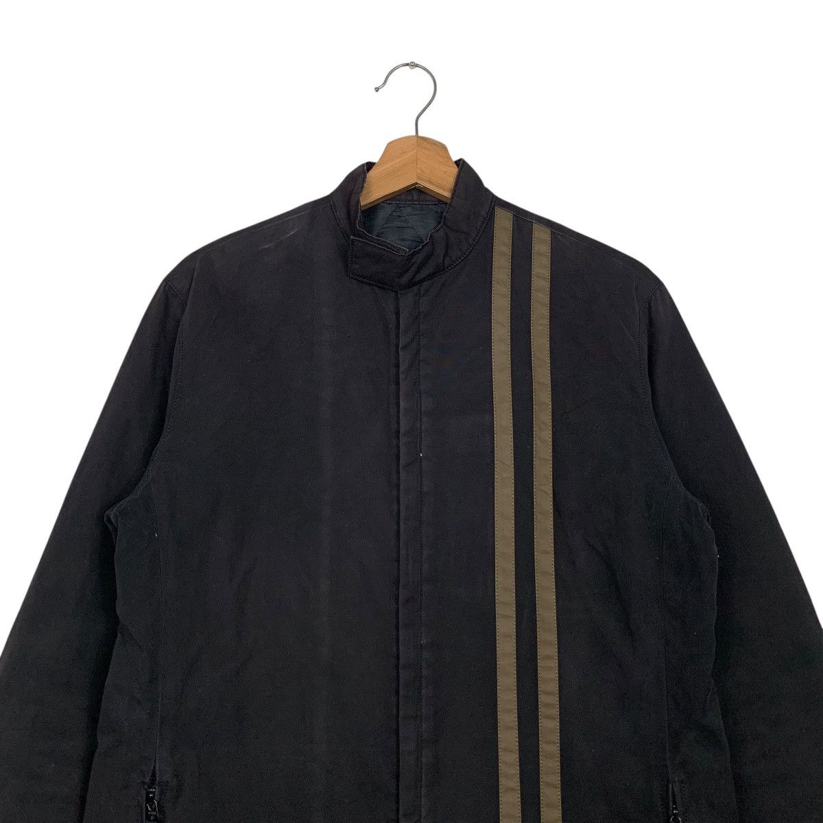 Japanese Brand UNTITLED M Cotton Casual Jacket Dark Brown #2801-C126 Size US M / EU 48-50 / 2 - 2 Thumbnail