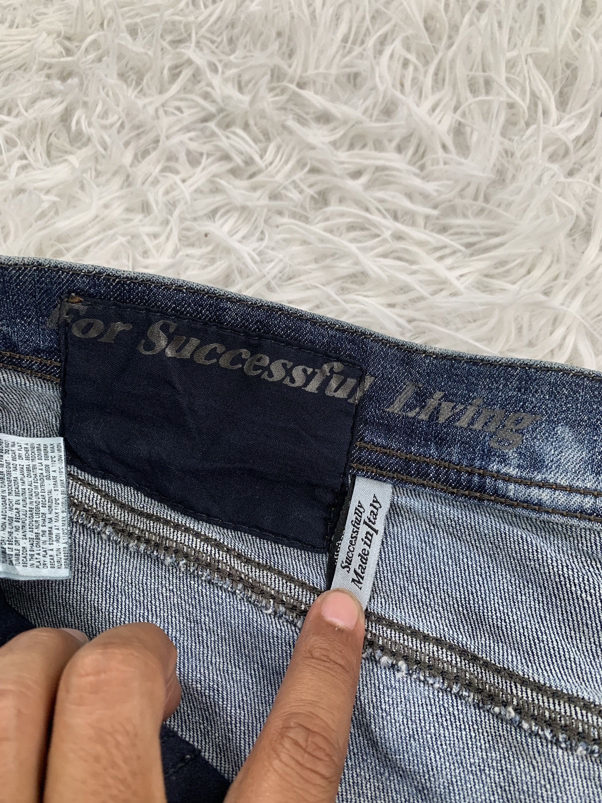 Diesel Distress Diesel Tepphar Slim Carrot Denim Pant Size US 35 - 16 Thumbnail