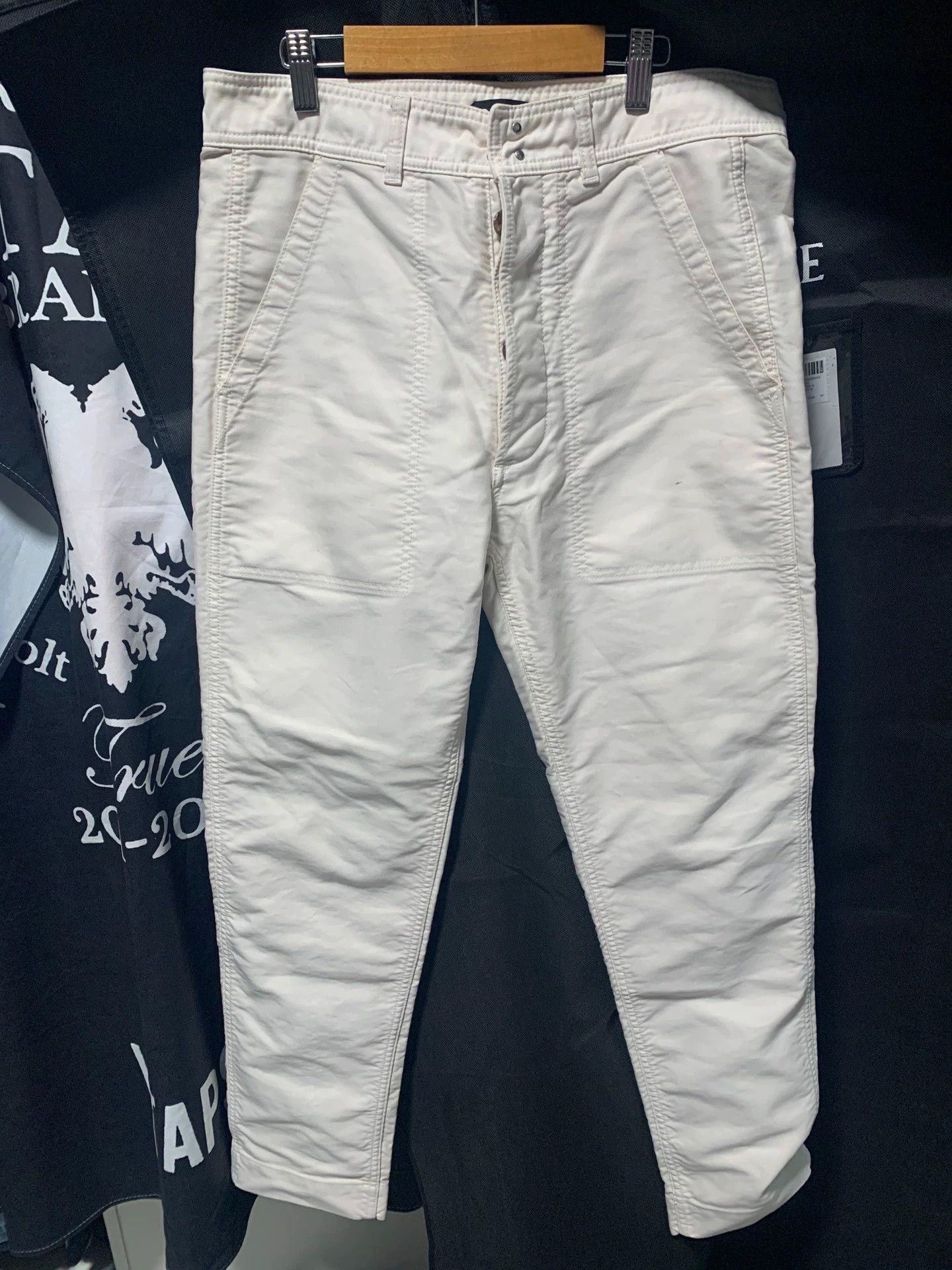 Tom Ford White Casual Pants with Pockets Size US 30 / EU 46 - 1 Thumbnail