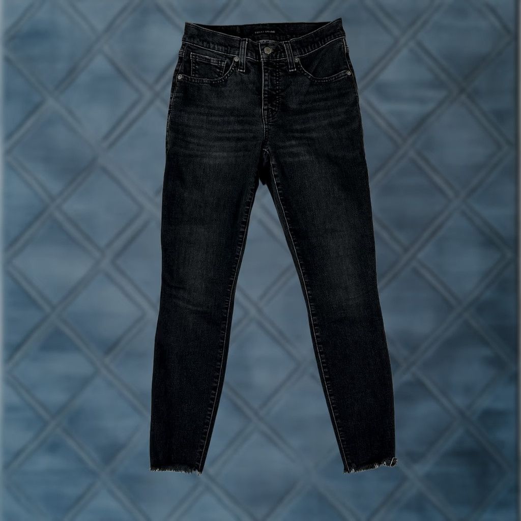 Lucky Brand Lucky Brand Jeans Skinny Ava Ankle 4 Gray Denim Women’s Size 4/27 Mid Rise 27 in 5-Pocket Stretch Casual Clothing Size 27" / US 4 / IT 40 - 1 Thumbnail