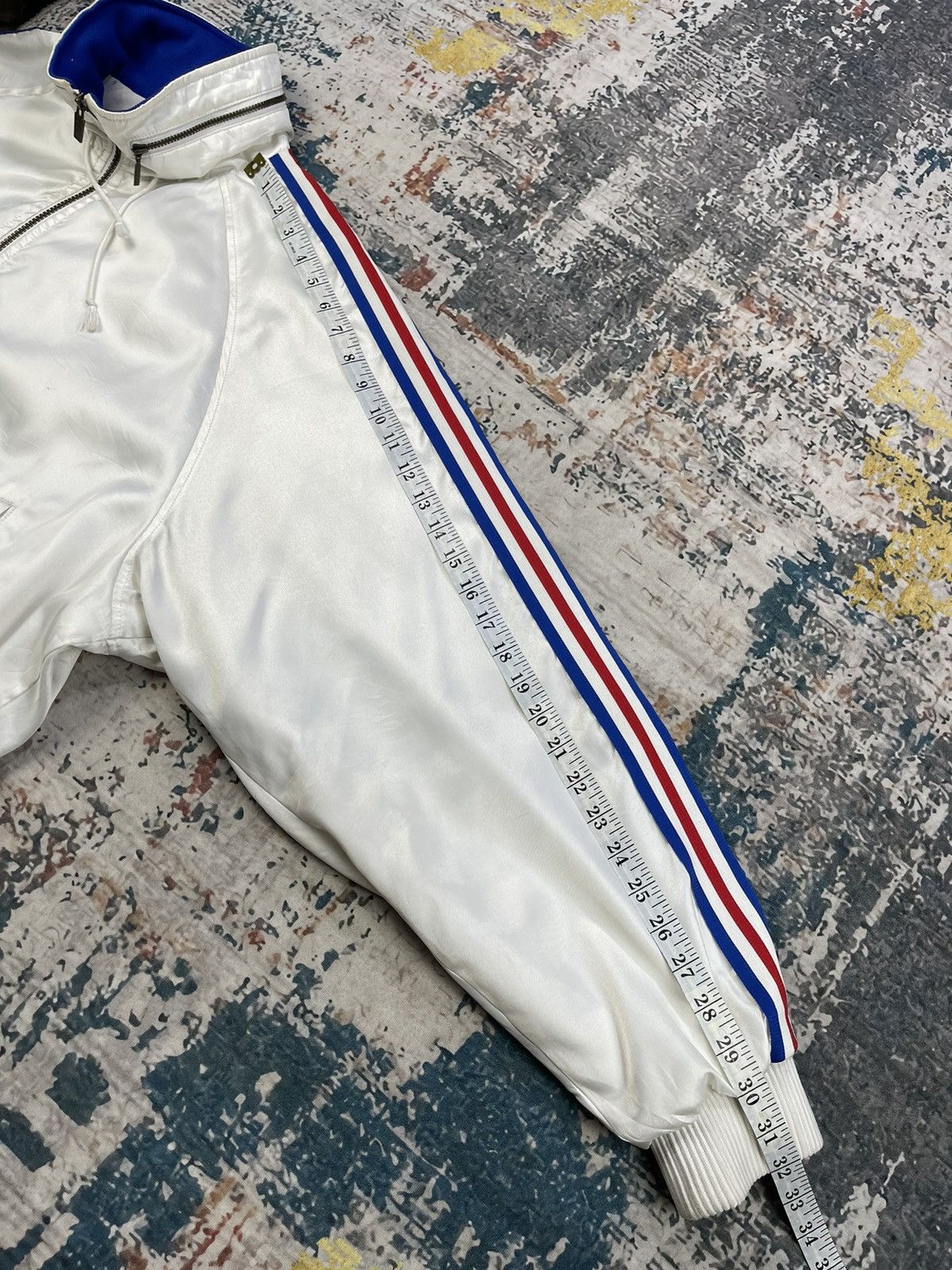 Adidas Vintage 90s Adidas Side Tape Tracktop Jackets Size US L / EU 52-54 / 3 - 10 Thumbnail