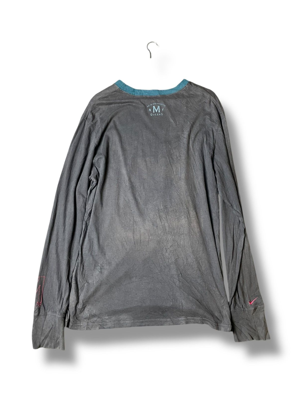 Japanese Brand × Nike × Vintage Vintage NIKE Athletic Long Sleeve Shirt (115) Size US XL / EU 56 / 4 - 6 Thumbnail