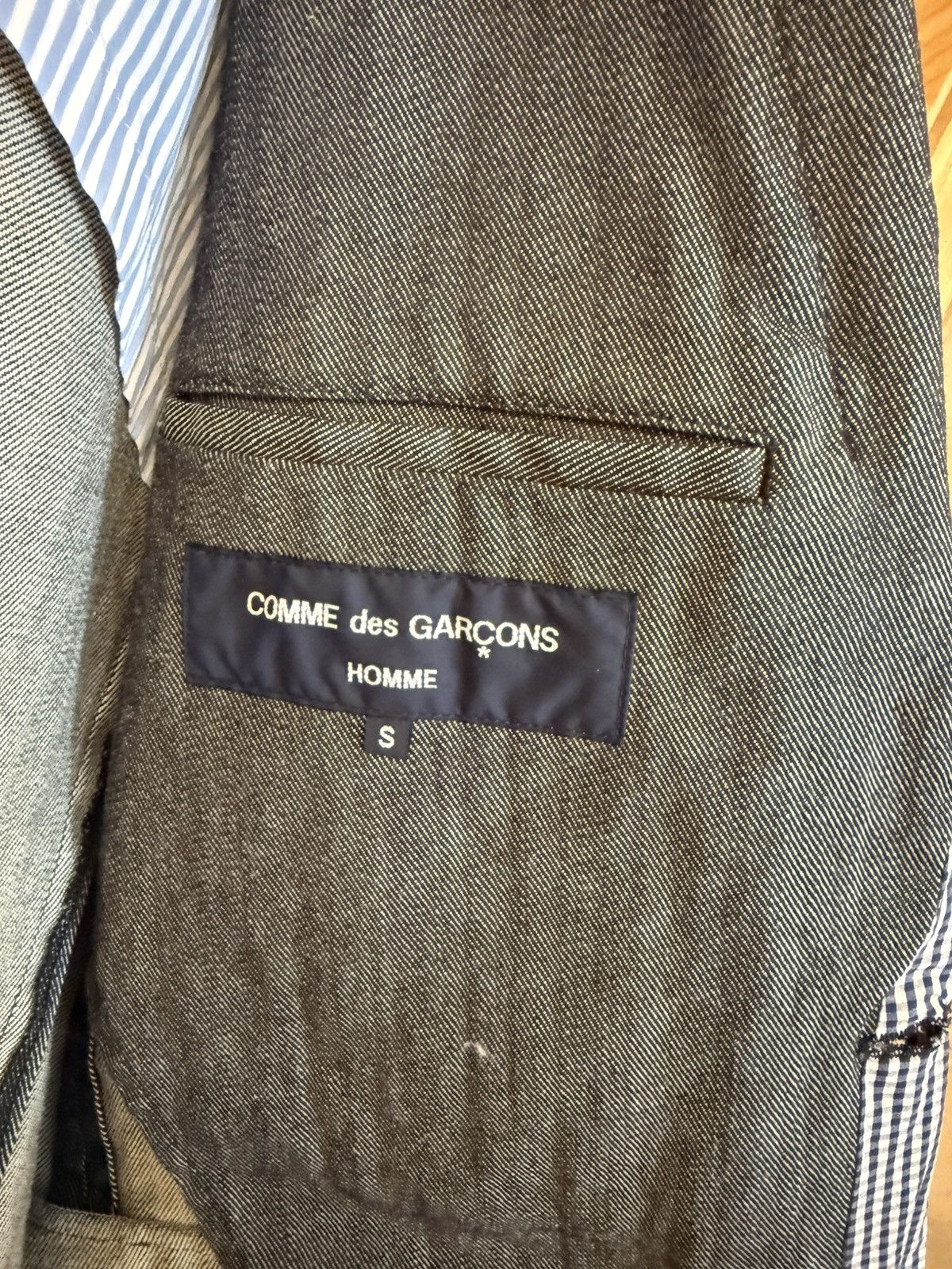Comme des Garcons Homme Comme des Garcons blazer Size US S / EU 44-46 / 1 - 4 Thumbnail