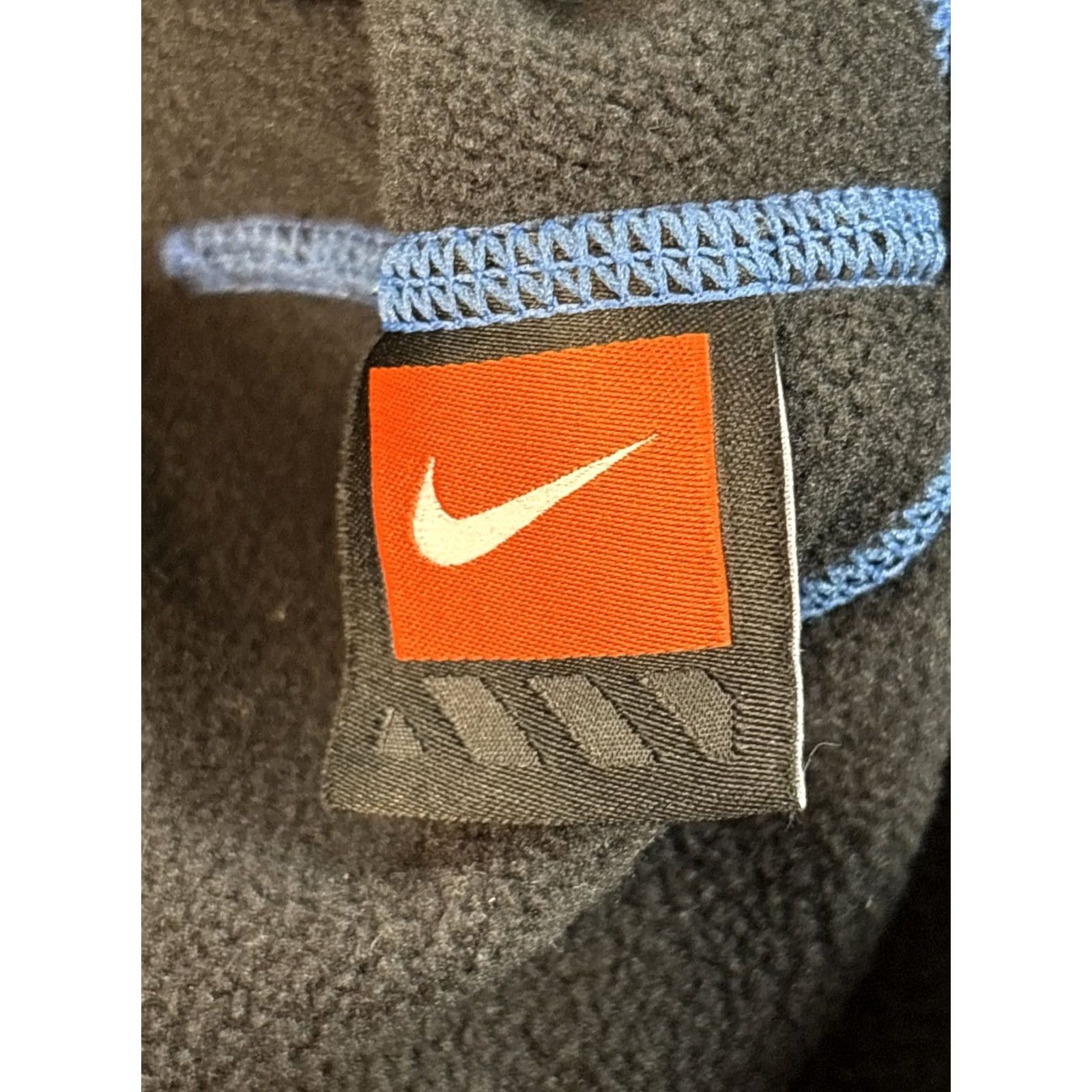 Nike VINTAGE Nike Beanie One Size Blue Therma Fit Activewear Sports Winter Unisex Adults Hat Size ONE SIZE - 5 Thumbnail