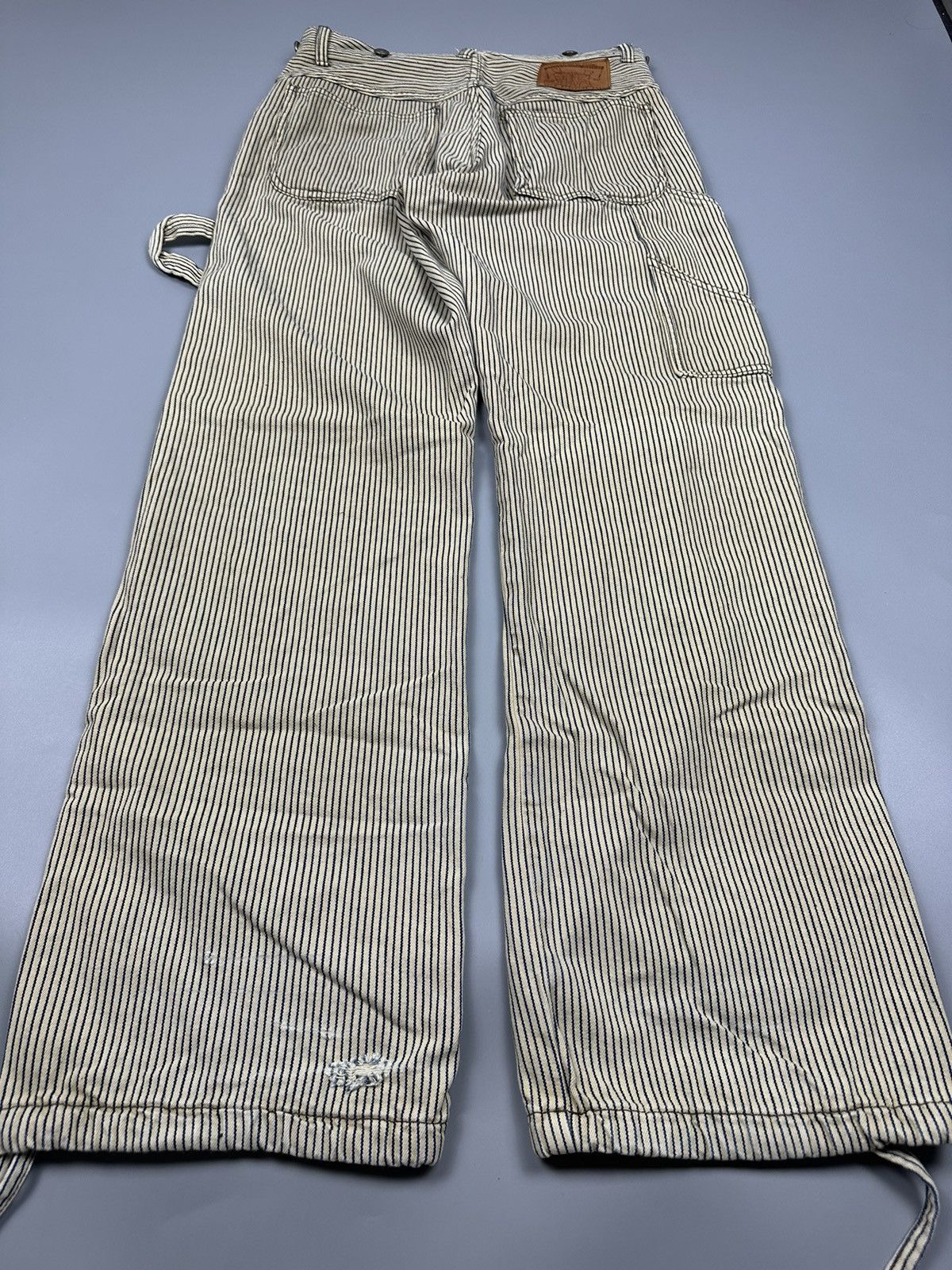 Japanese Brand × PPFM Vintage PPFM 21 March ‘63 Carpenter Stripes Denim Size US 30 / EU 46 - 4 Thumbnail