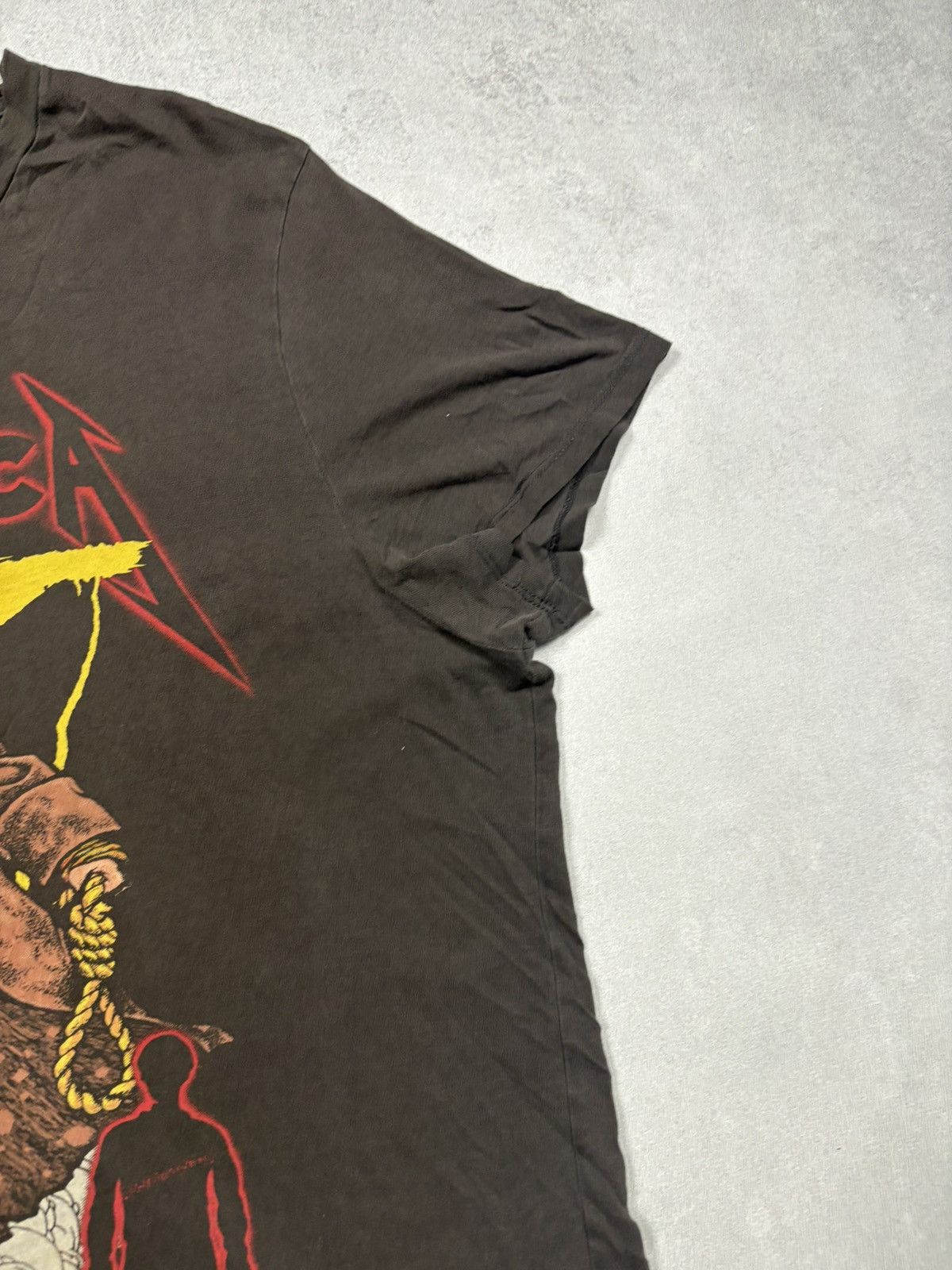 Band Tees Metallica Push Head Unforgiven Graphic Tee 2018 Distressed Size US XL / EU 56 / 4 - 12 Thumbnail