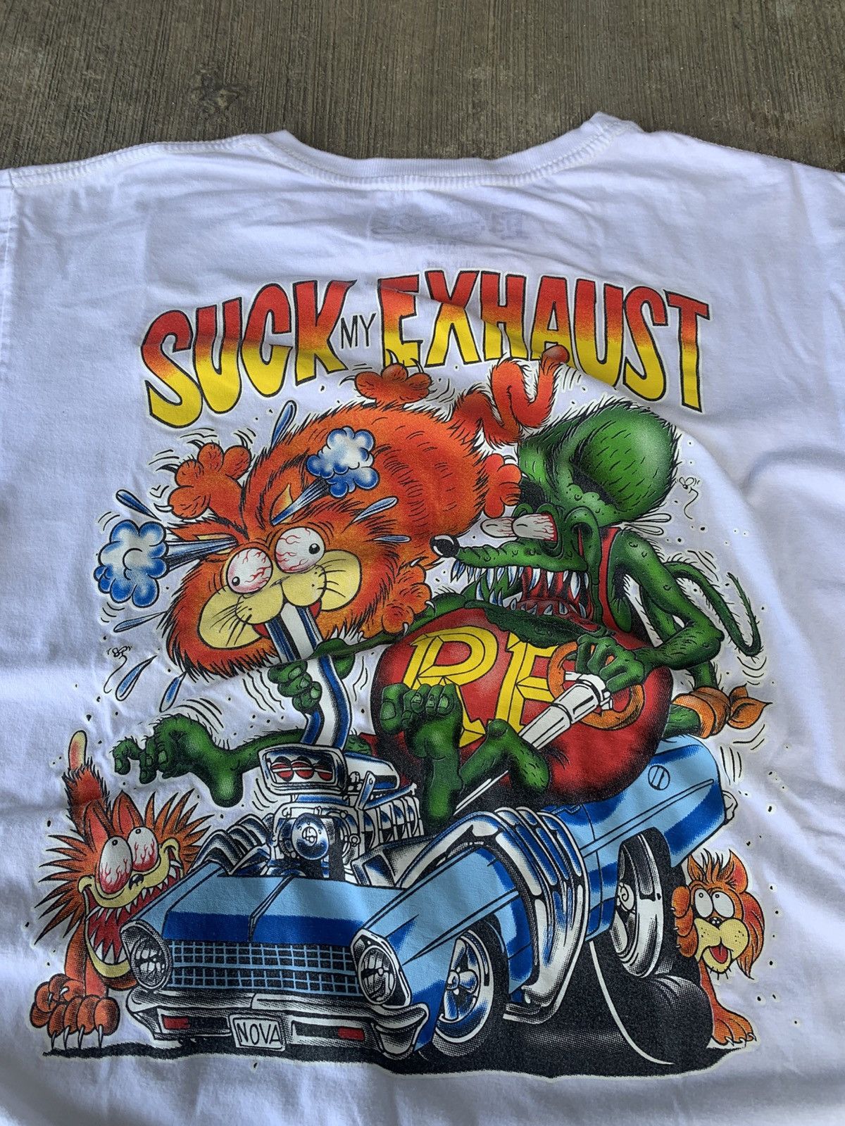 Band Tees × Vintage Rat Fink 18+ Graphic Design Size US M / EU 48-50 / 2 - 3 Thumbnail