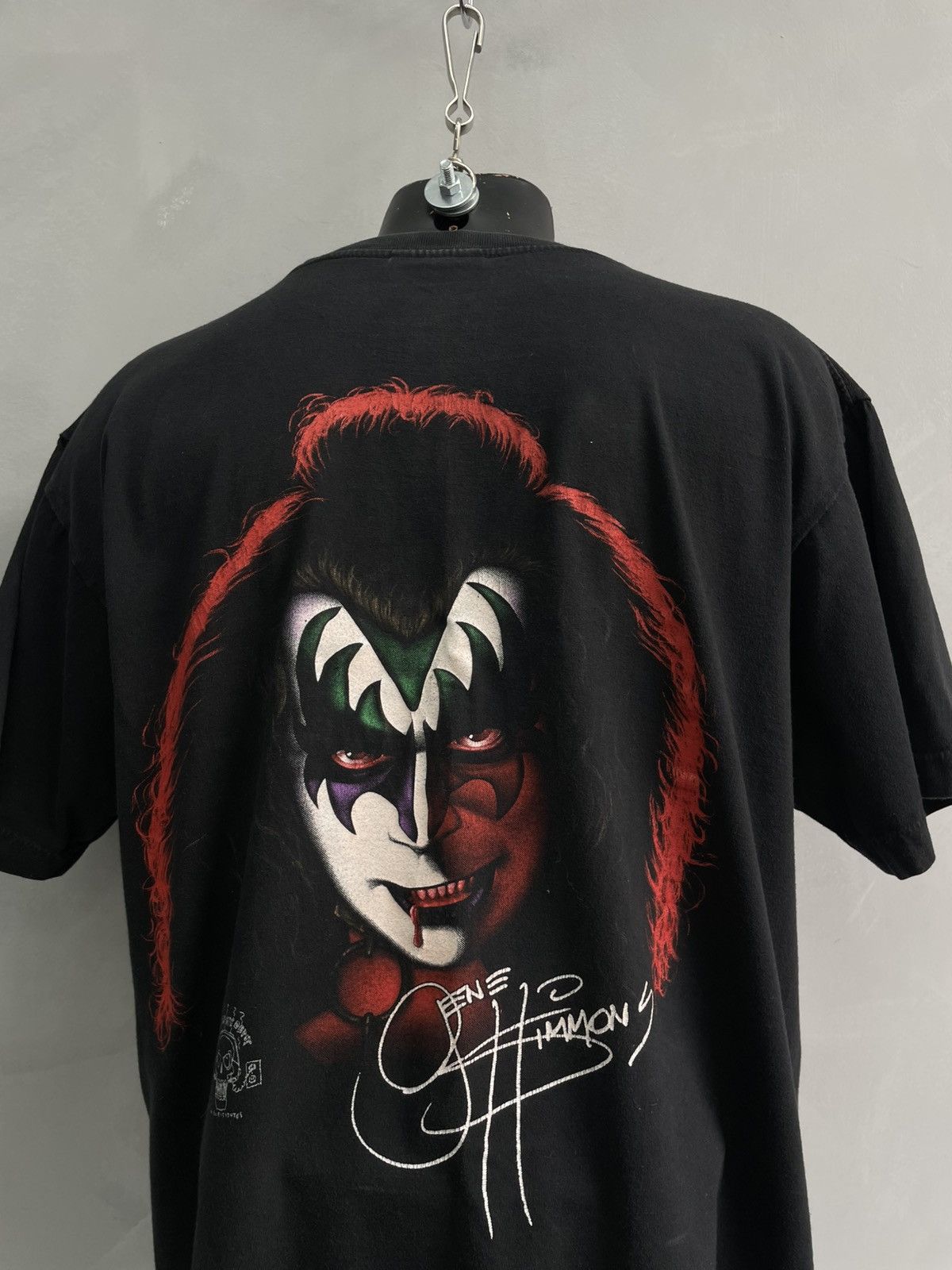 KISS Rare 90s KISS band tour t shirt Gene simmons tee Size US L / EU 52-54 / 3 - 9 Thumbnail