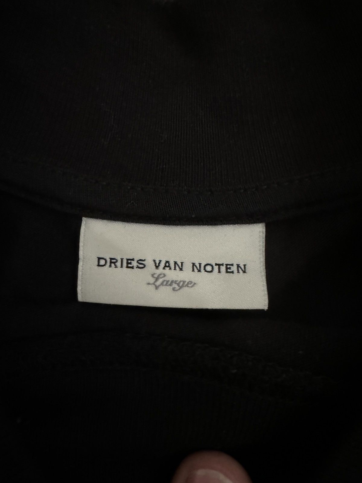 Dries Van Noten Mesh Sleeve Long Sleeve Shirt Size US L / EU 52-54 / 3 - 7 Thumbnail