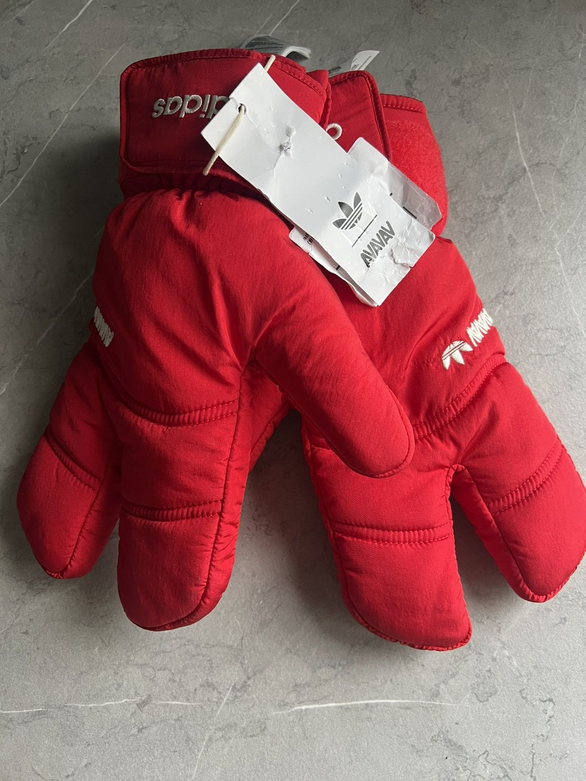 AVAVAV Adidas x Avavav Three Finger Gloves S Size ONE SIZE - 5 Thumbnail