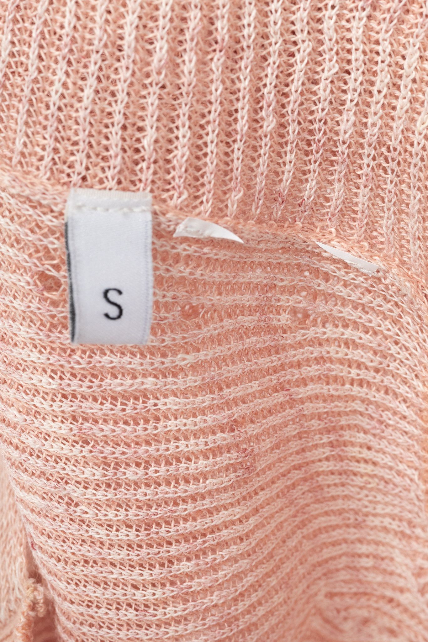 Veronica Beard Veronica Beard Kellen Linen Pointelle Twist-Front Sweater Size S / US 4 / IT 40 - 8 Thumbnail