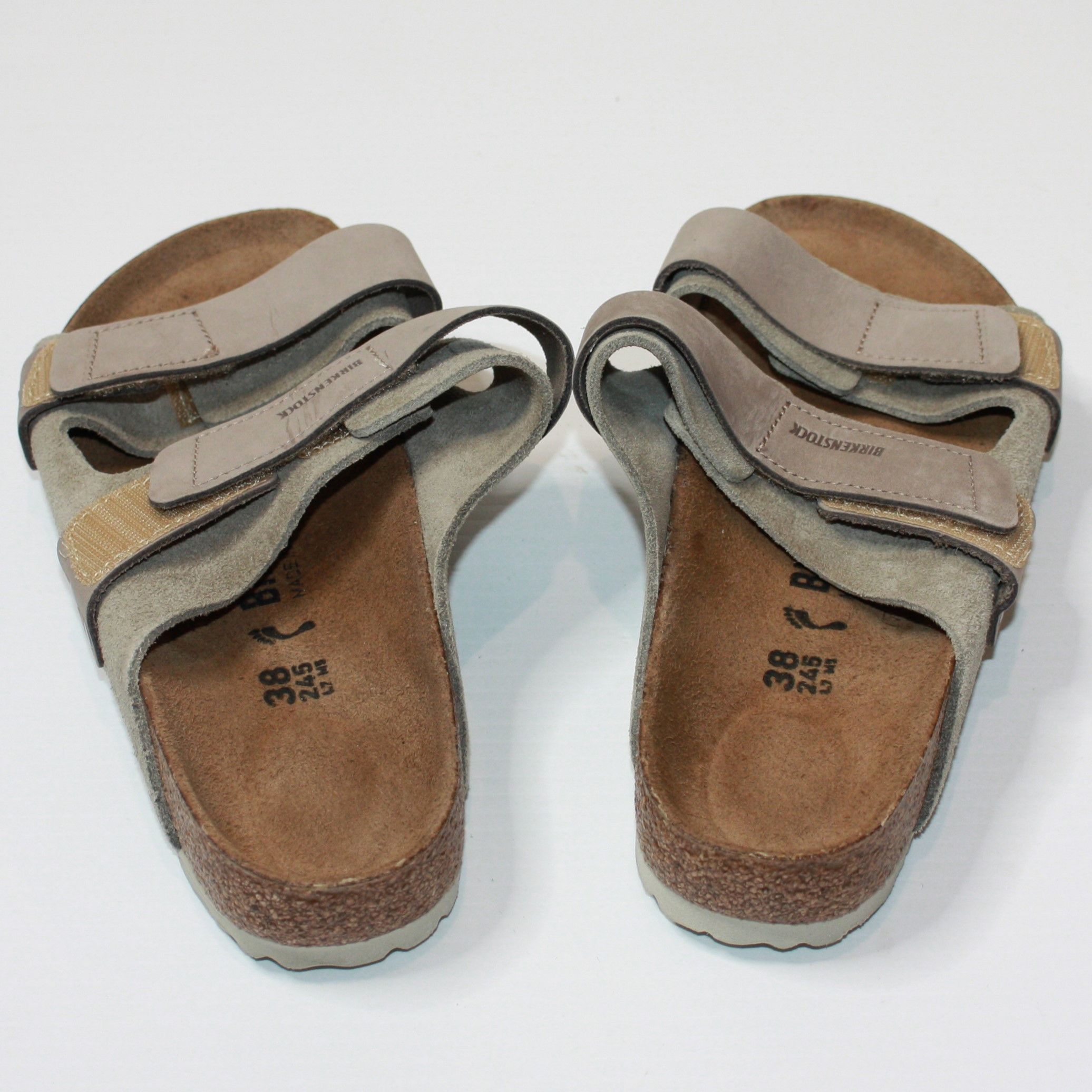 Birkenstock Uji Nubuck-Suede Leather Sandals size EU 38 US 7 MSRP $150 Size US 8 / IT 38 - 6 Thumbnail