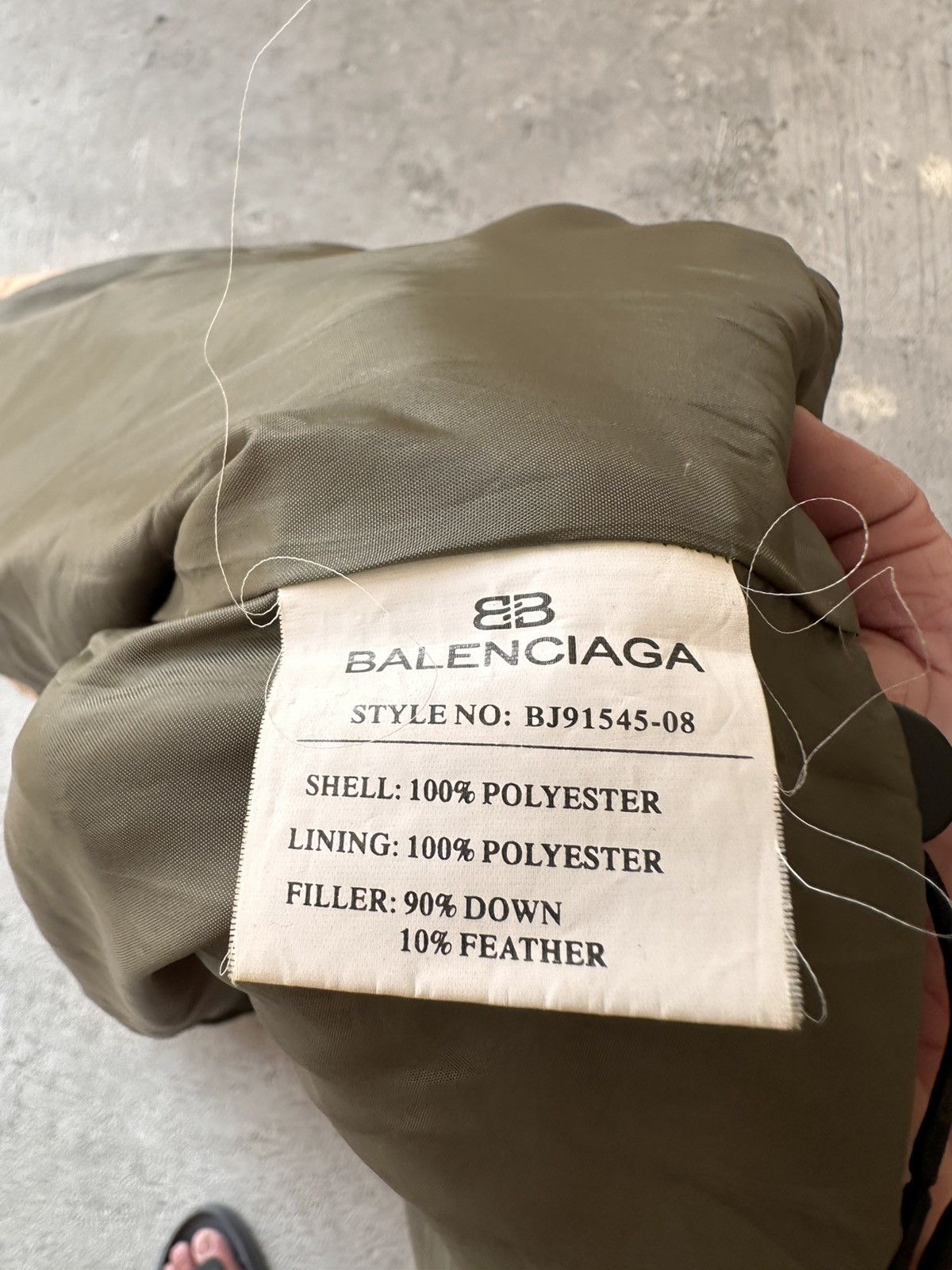Balenciaga Balenciaga Sports Puffer Jacket Size US XL / EU 56 / 4 - 11 Thumbnail