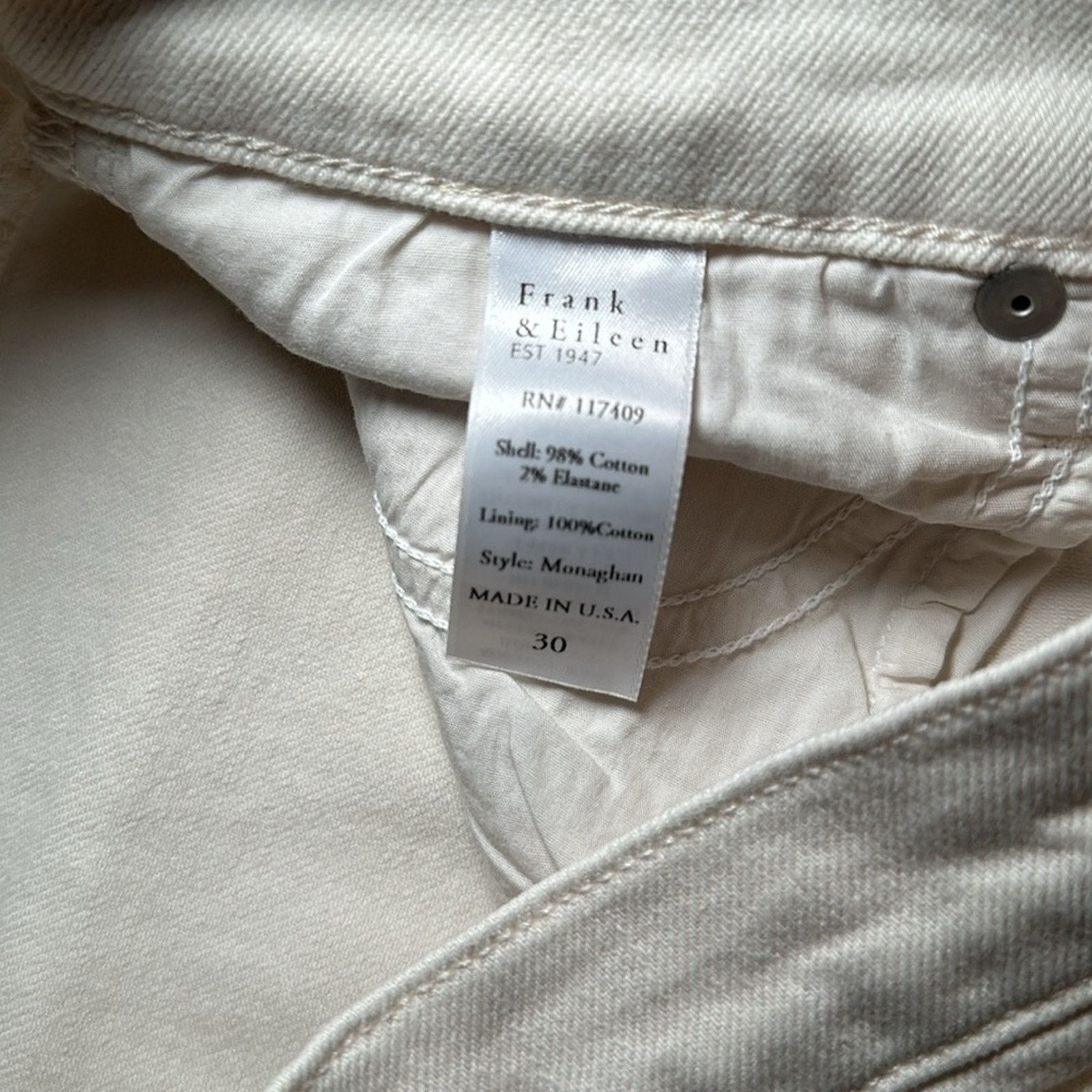 Frank & Eileen Frank & Eileen Monaghan Mom Jeans - 30 Size 30" / US 8 / IT 44 - 8 Thumbnail
