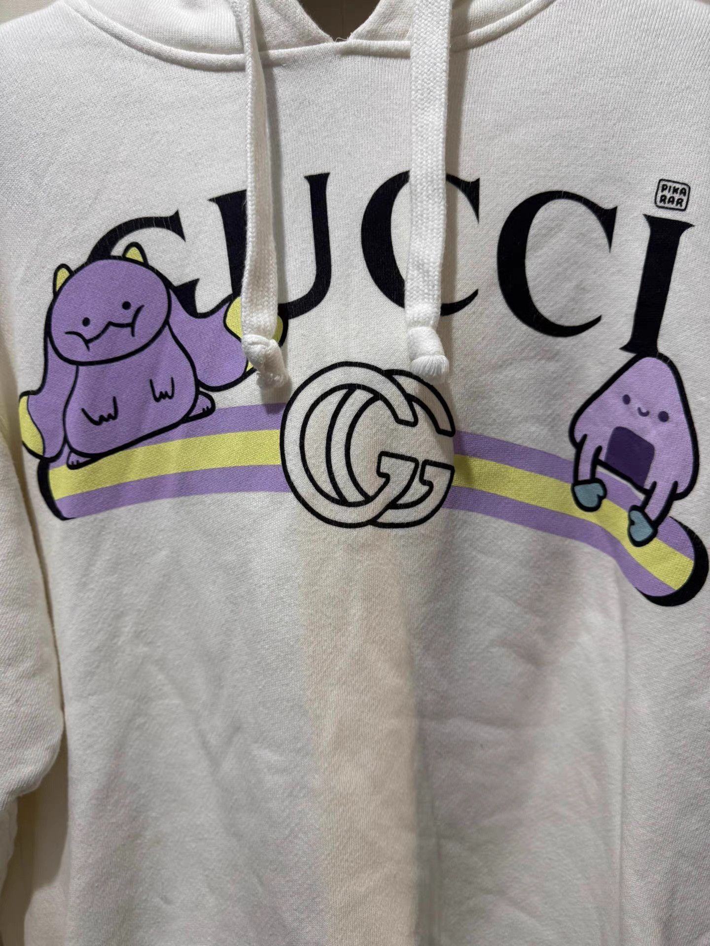 Gucci GUCCI SS23 Logo & Animal Print Hooded Sweatshirt K13 Size XS / US 0-2 / IT 36-38 - 3 Thumbnail