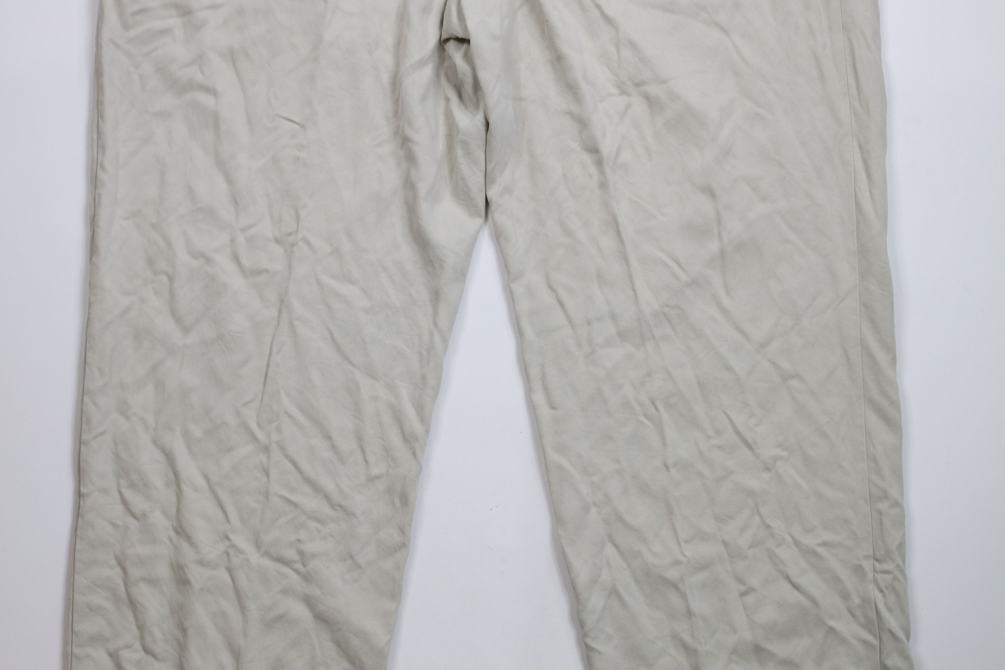 Tommy Bahama × Vintage Vintage 90s Tommy Bahama Silk Wide Leg Chino Pants Gray Size US 38 / EU 54 - 12 Thumbnail