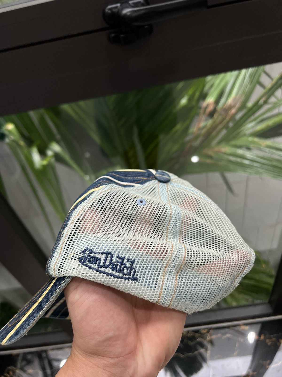 Vintage × Von Dutch 90's VON DUTCH RETRO RARE AVANT-GARDE CAP Y2K JEANS Size ONE SIZE - 3 Thumbnail
