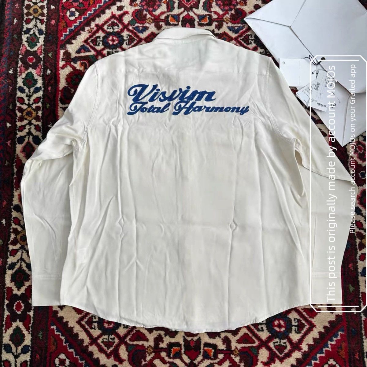 Visvim Sz 3 Visvim 26AW Meridian Shirt L/S Shirt mo.jos553 Size US L / EU 52-54 / 3 - 1 Thumbnail