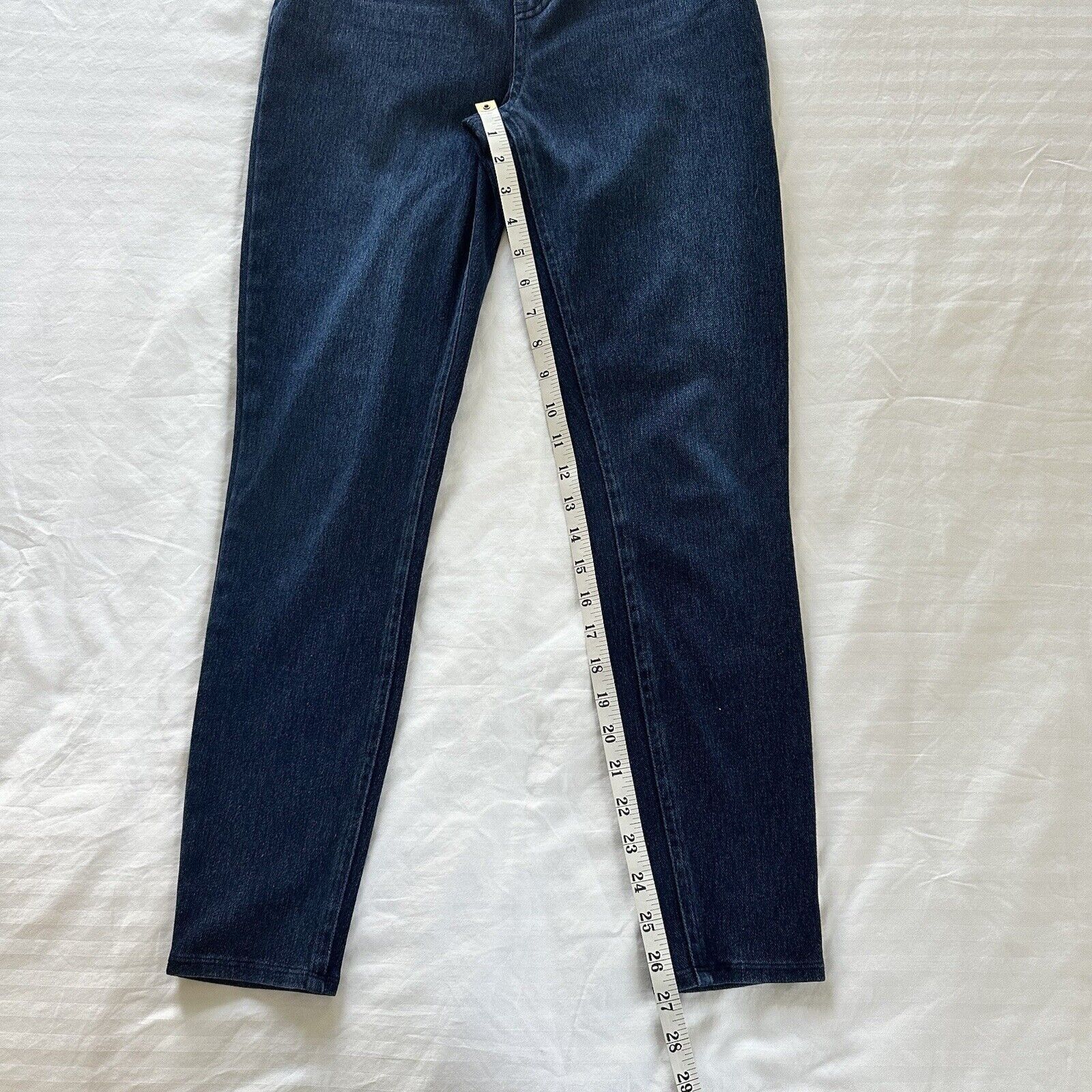 Spanx Spanx Blue Jegging Denim Pull On Legging Size Medium Size 28" / US 6 / IT 42 - 6 Thumbnail