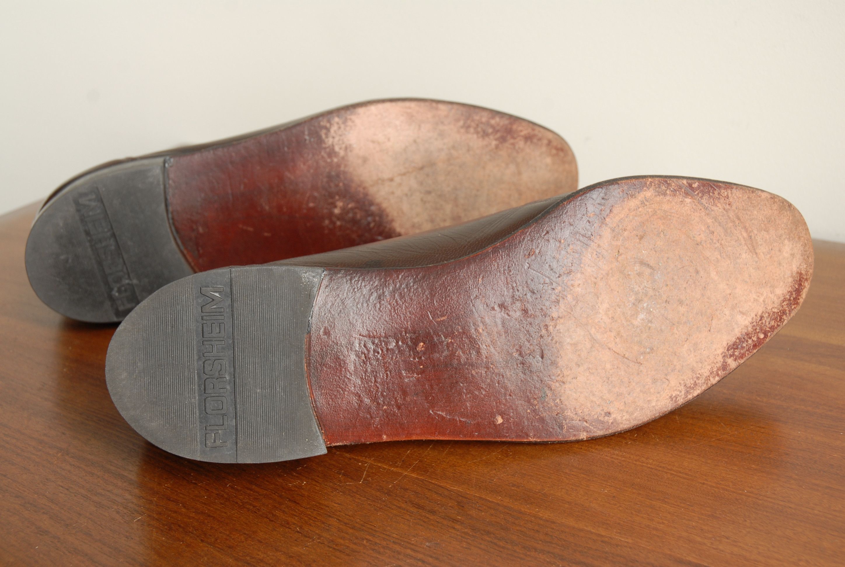 Florsheim × John McHale Brown soft leather loafer Size US 11.5 / EU 44-45 - 8 Thumbnail
