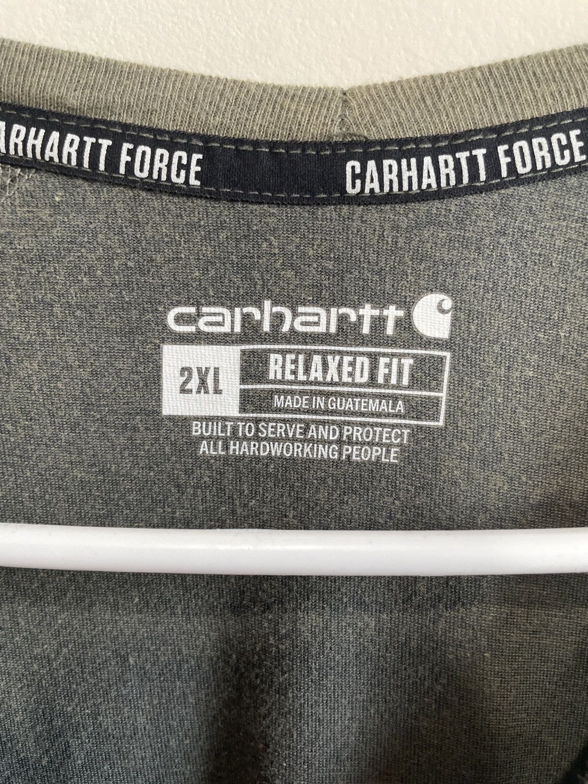 Carhartt Carhartt Force Boxy Relaxed Fit Tee Size US XXL / EU 58 / 5 - 4 Thumbnail