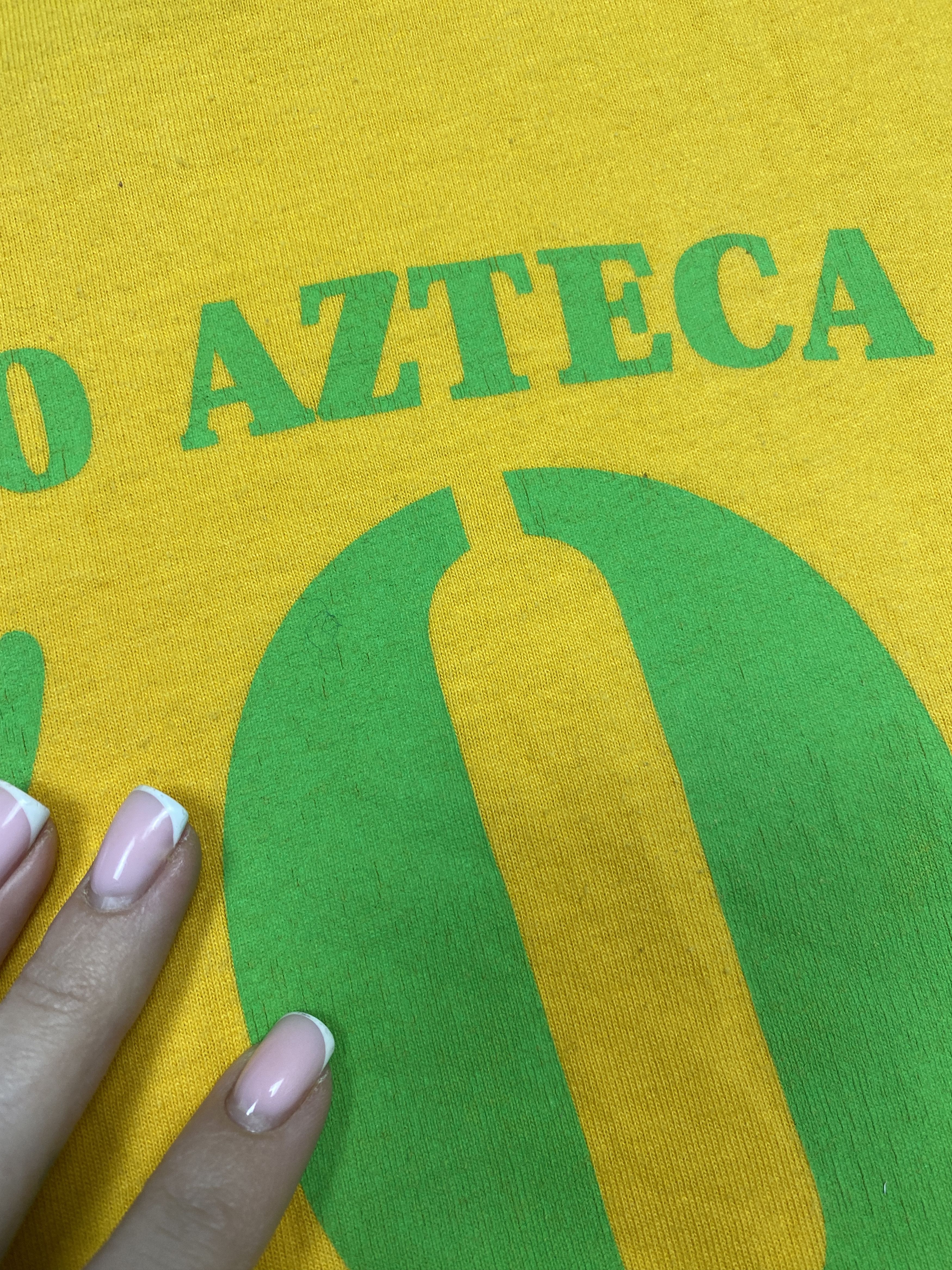 Nike × Vintage Nike Brasil Vintage Mens T-Shirt Estadio Azteca Y2K Size US M / EU 48-50 / 2 - 10 Thumbnail
