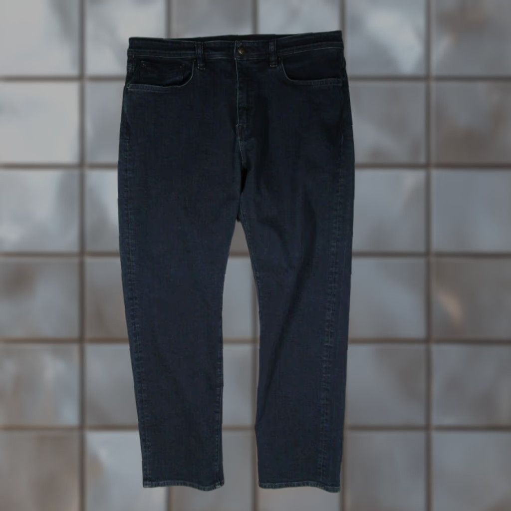 Denime Revtown Jeans Men's 36x32 Blue Automatic Straight Mid Rise Denim Classic Size US 36 / EU 52 - 1 Thumbnail