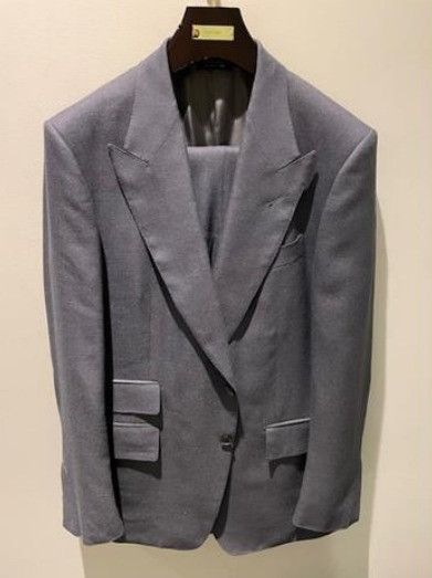 image of Tom Ford O1W1Db10124 Windsor Blazer In Grey, Men's (Size XL)