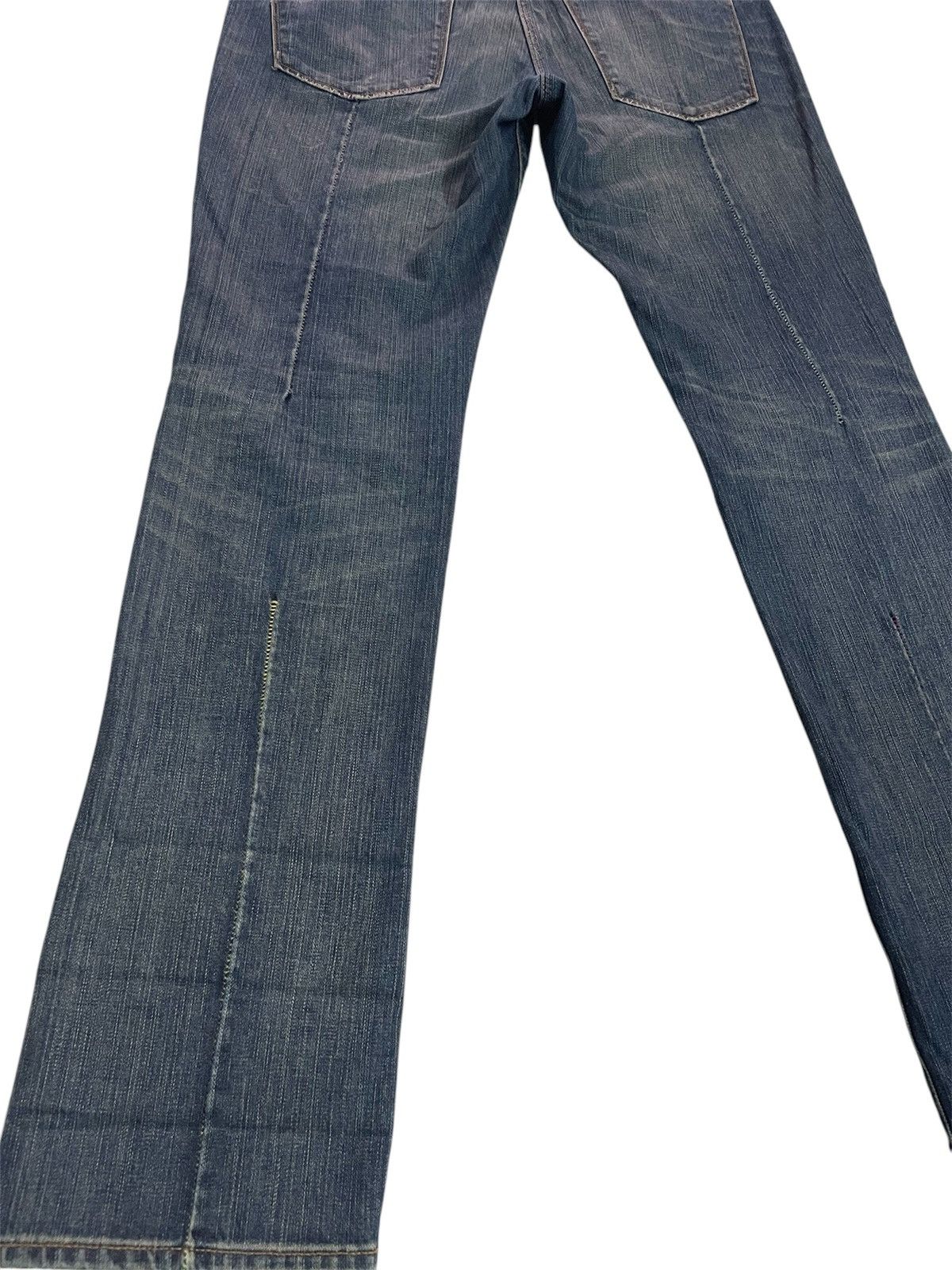 Paul Smith Sick🔥Stud Jeans Paul Smith Embroidery Denim Signature Stripe Size US 32 / EU 48 - 4 Thumbnail