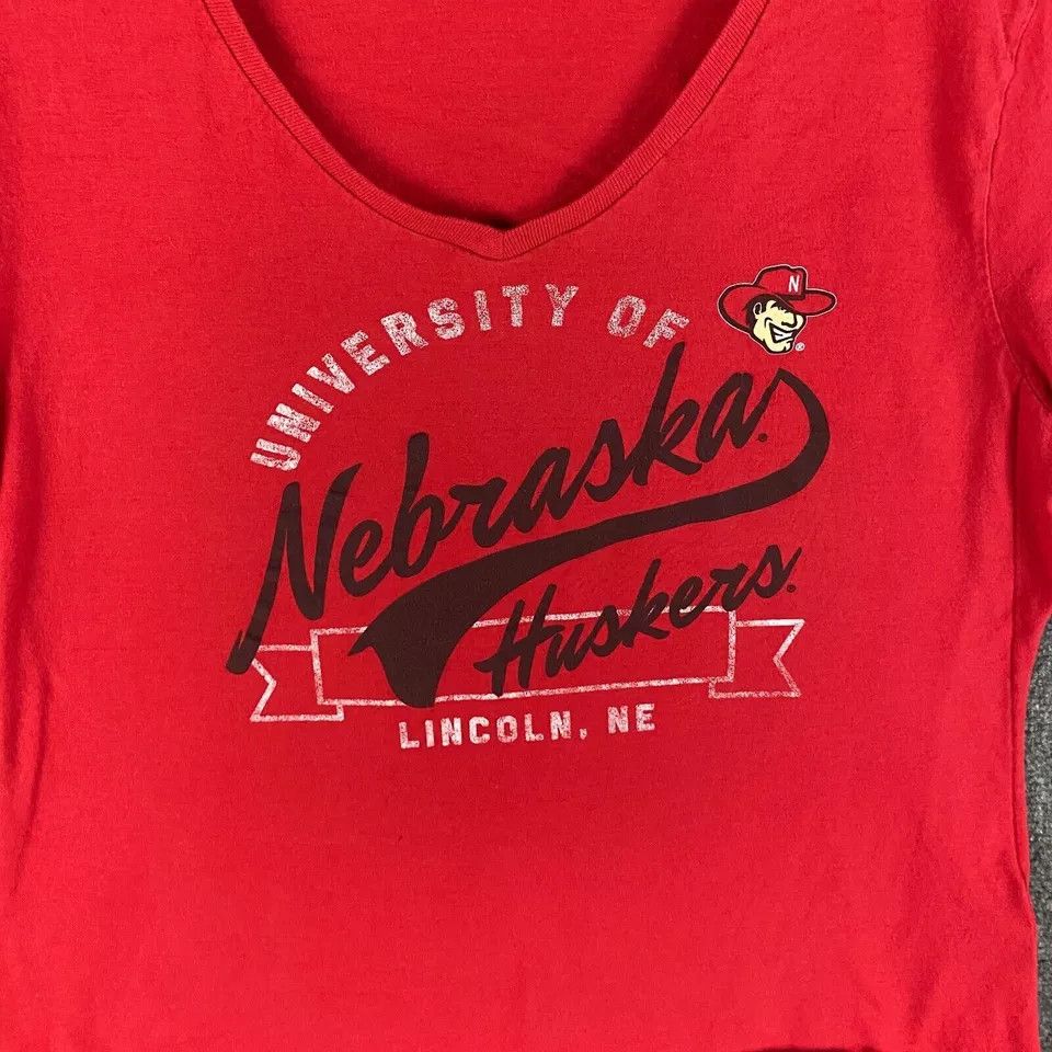 Russell Athletic Russell Shirt Women's Large 12-14 University of Nebraska L Size L / US 10 / IT 46 - 2 Thumbnail