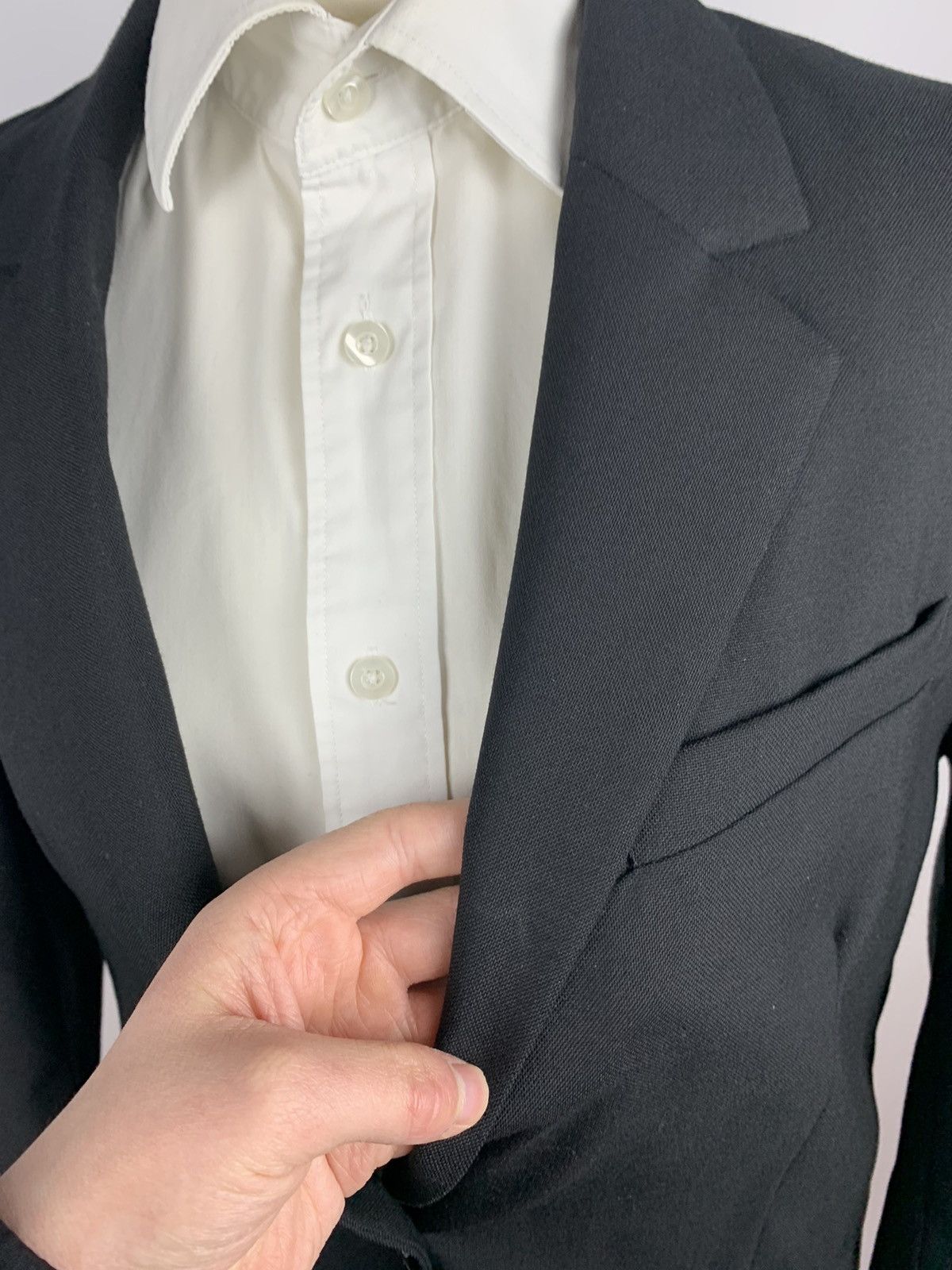 Arket Arket Blazer Men’s EU 34 Wool Single-Breasted Notch-Lapel Size 34S - 23 Thumbnail