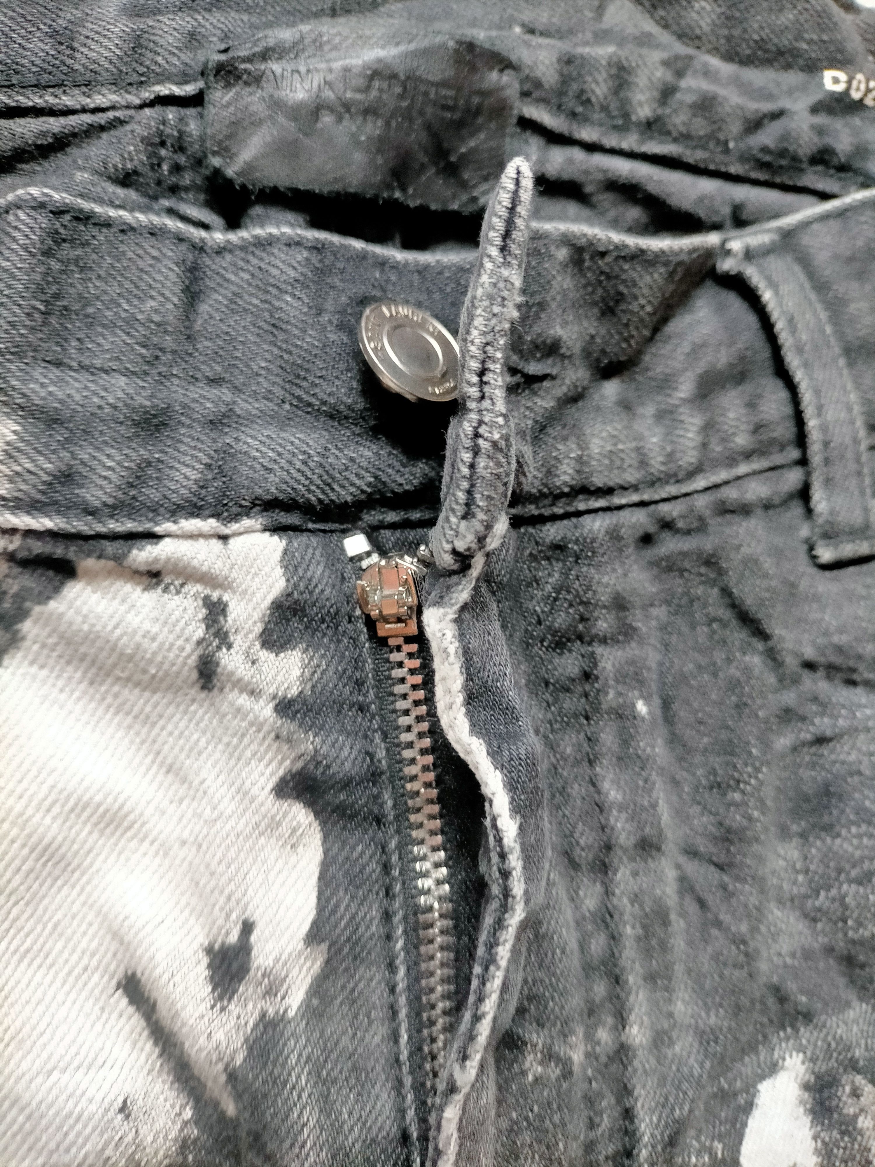 Saint Laurent Paris Saint Laurent Paris D 02 M/SK - LW Destroyed Acid Wash Size US 34 / EU 50 - 7 Thumbnail