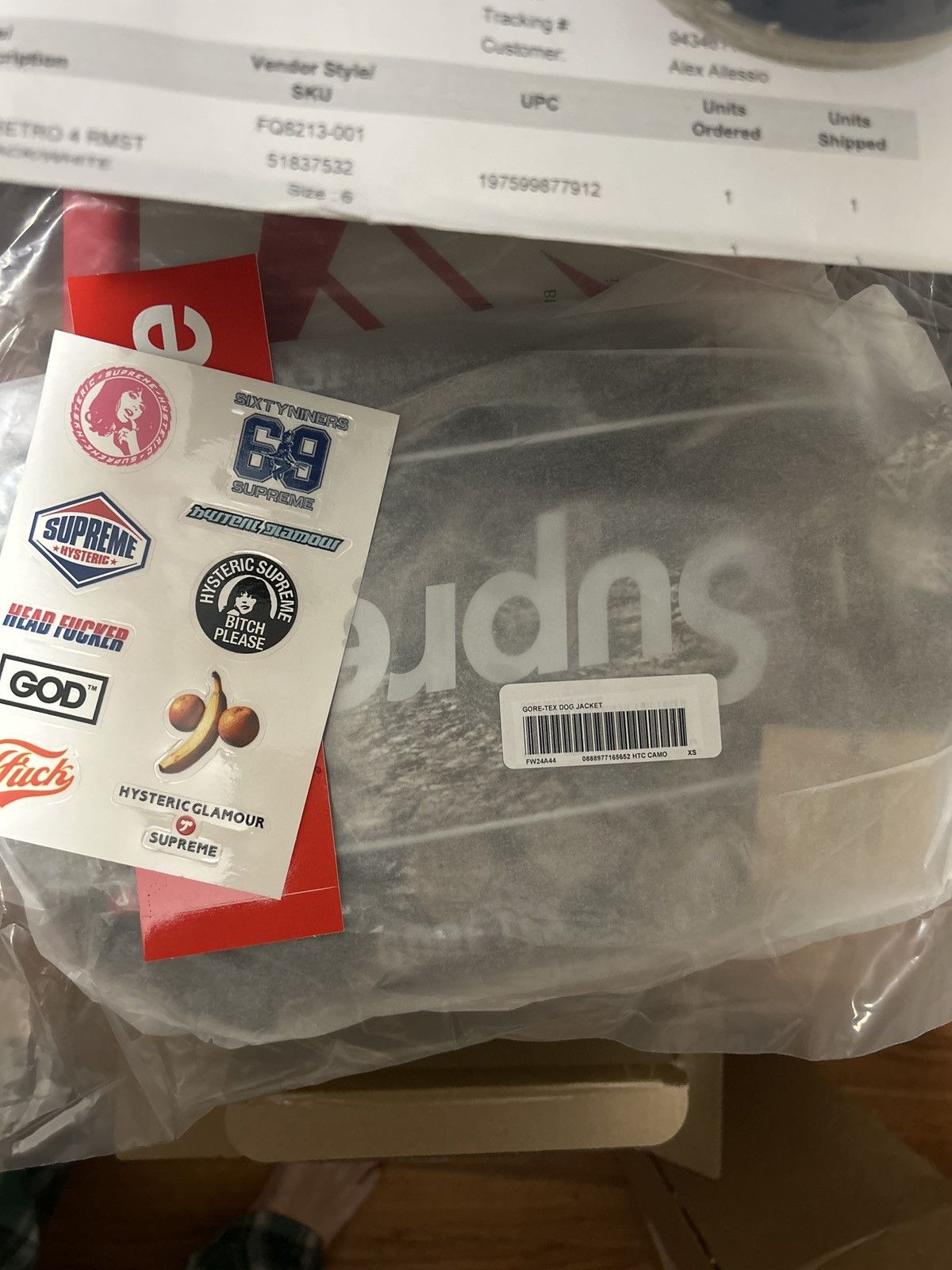 Goretex × Supreme Supreme GORE-TEX Dog Jacket Camo XS size Size ONE SIZE - 1 Thumbnail