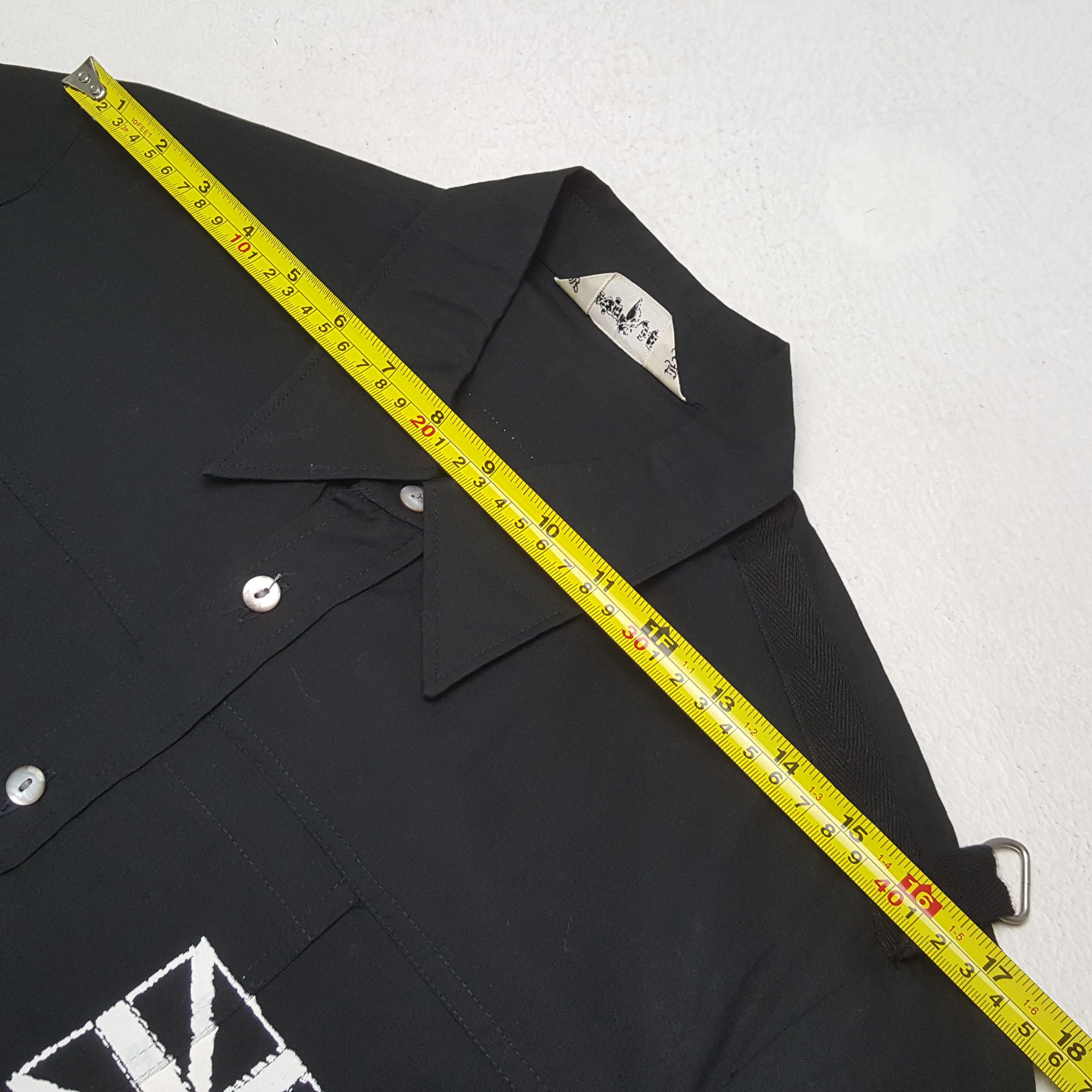 Japanese Brand Vintage Stoneangel Skullhead Rare Fashion Shirt RR28 Size US S / EU 44-46 / 1 - 5 Thumbnail