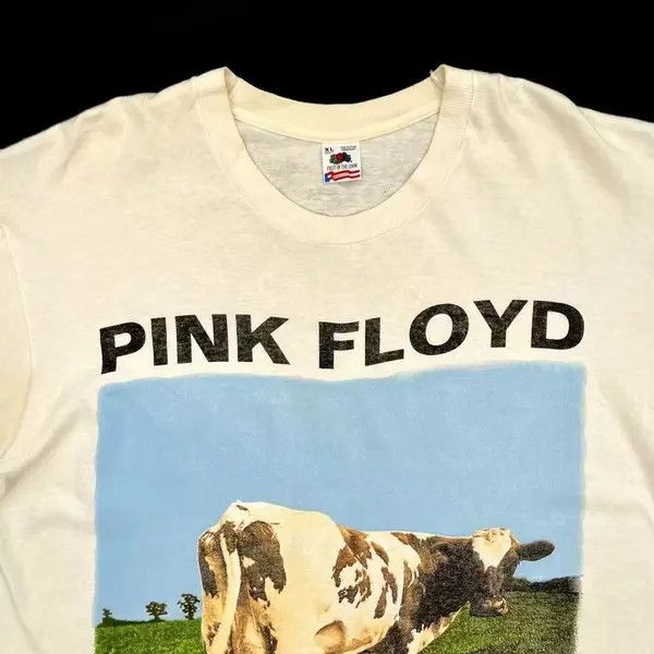 VIBE White street fashion retro cow pattern cotton t-shirt Size US L / EU 52-54 / 3 - 5 Thumbnail