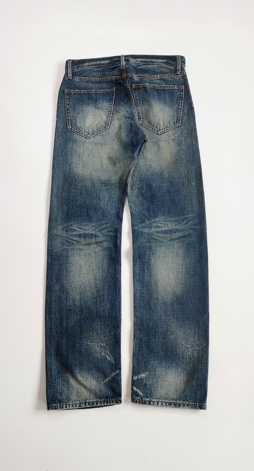Takeo Kikuchi Takeo Kikuchi Plaid Patchwork Denim Jeans ERD Grunge Size US 31 - 11 Thumbnail