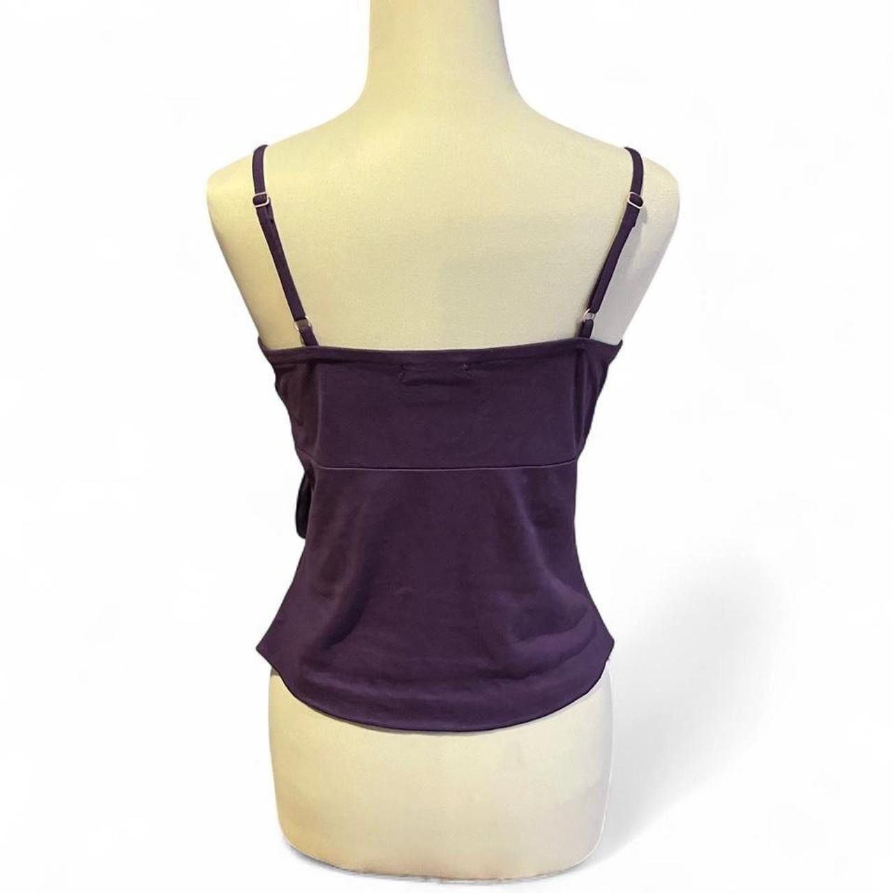 Other Vintage y2k suede cami top with adjustable straps ☮️ Size S / US 4 / IT 40 - 4 Thumbnail